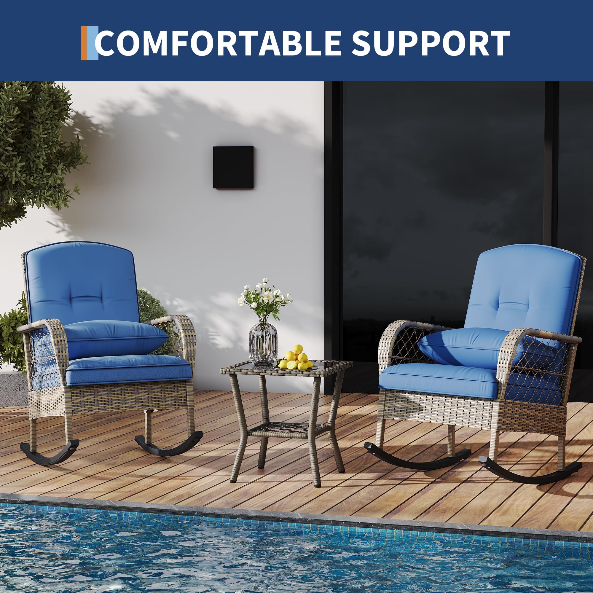 Garvee 09GXFCHBNL-HXYY-559 Patio-Chairs - View #5