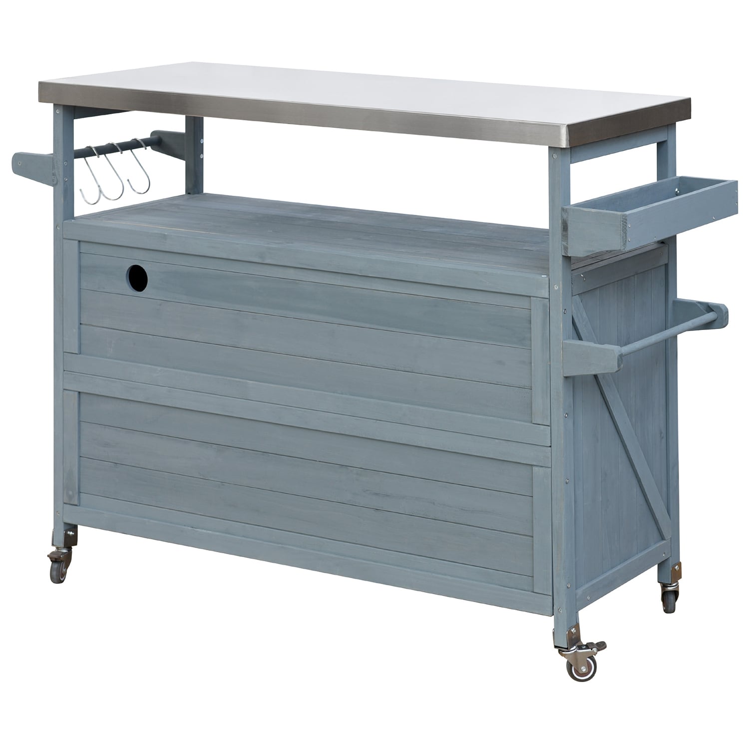 SINOFURN SYB260043GY Outdoor-Carts - View #15