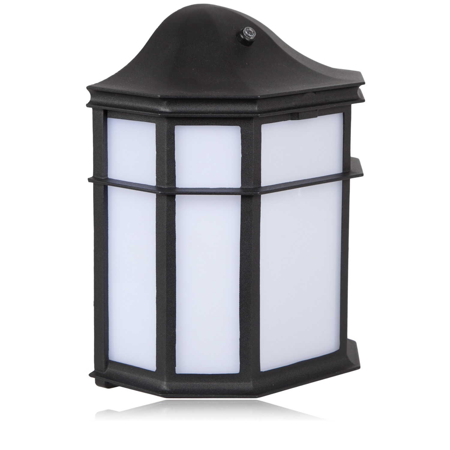 Black Bronze Outdoor LED Wall Sconce with Dusk to Dawn Sensor