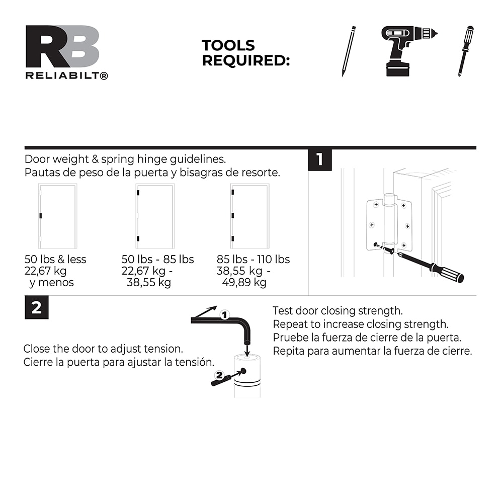 RELIABILT 605680 Entry-Door-Hinges - View #6