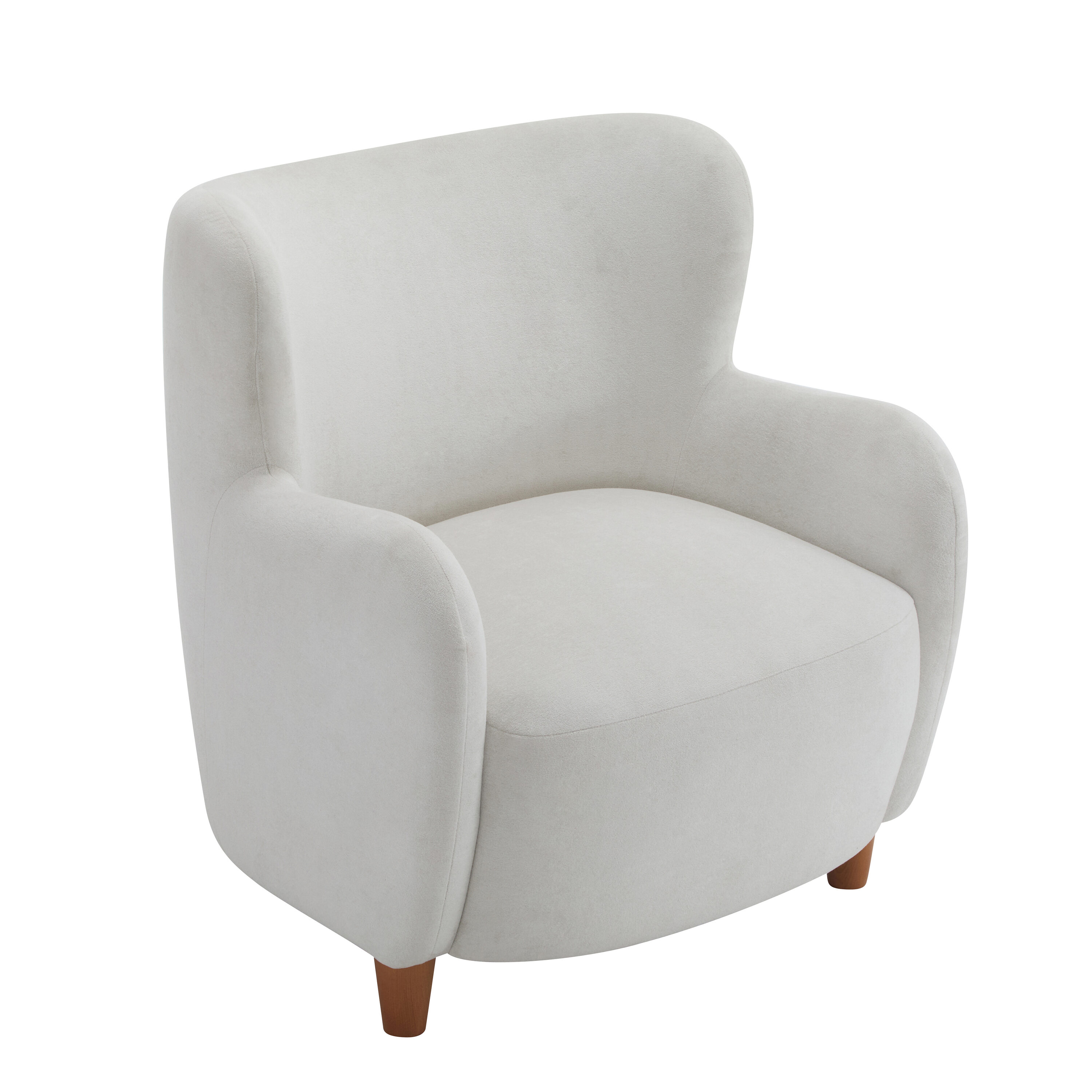 Best Selling Home Decor 320232 Modern White Accent Chair