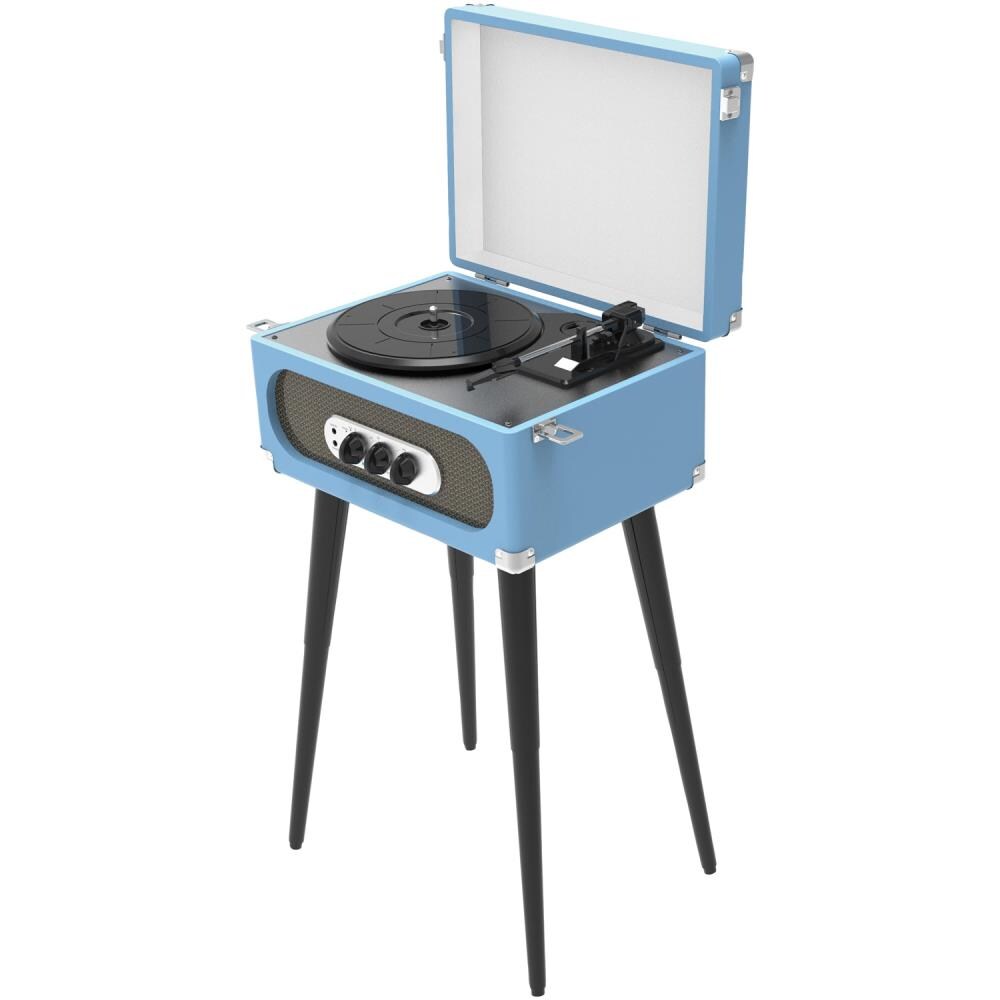 SYLVANIA SRC894-BLUE Blue Turntable (Record Player)