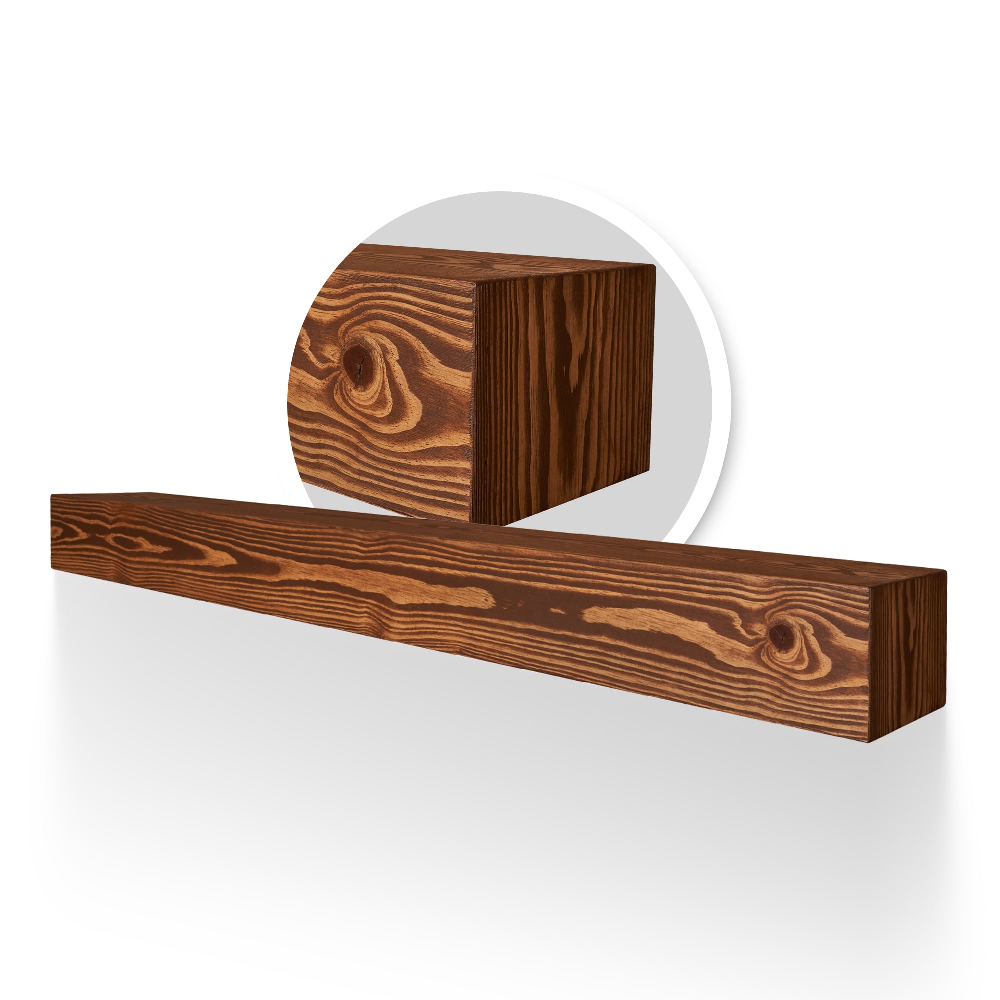 Luxe Surface Group 60 OAK AGED Mantel-Shelves - View #9