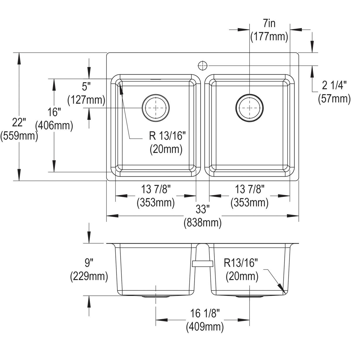 Elkay LWDB33229TR1 Kitchen-Sinks - View #14