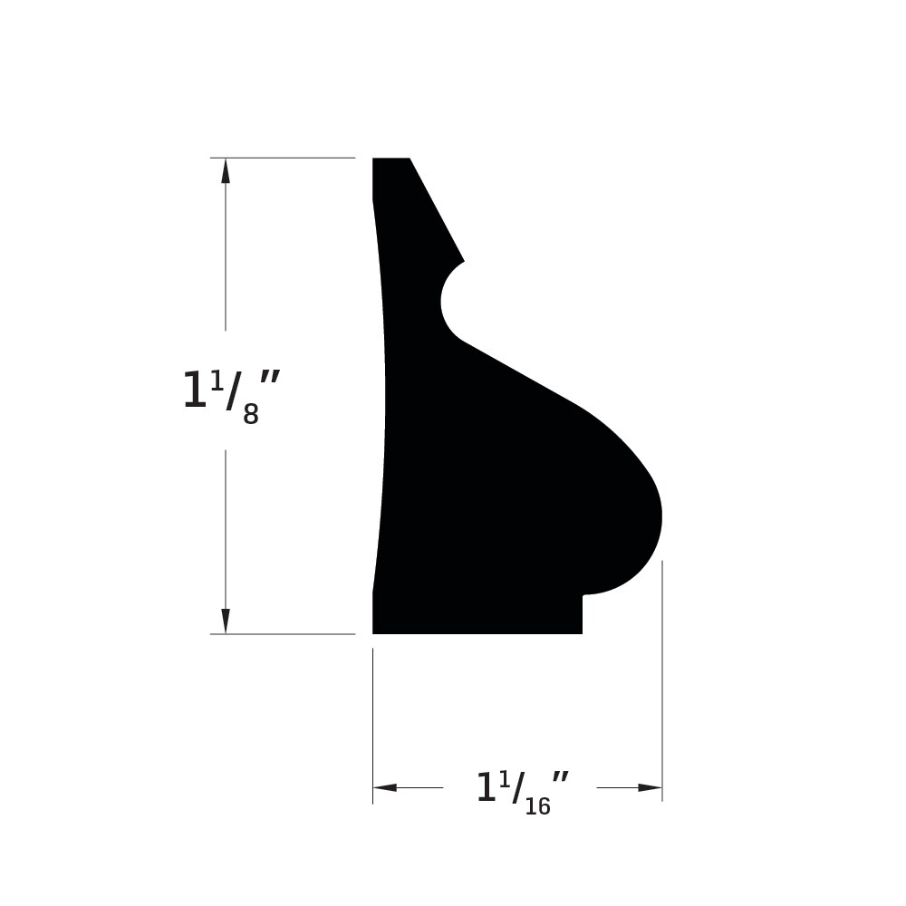 Royal Building Products L182450BC8 Baseboard-Moulding - View #2
