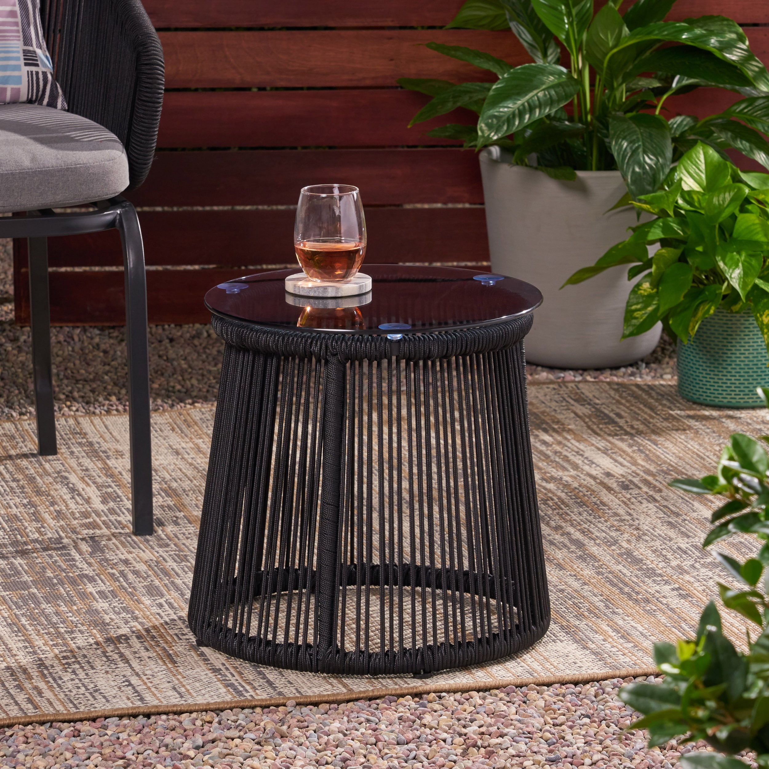 AHIOU HOME ZAAHG-67842.00BLKGS Garden-Stools - View #5