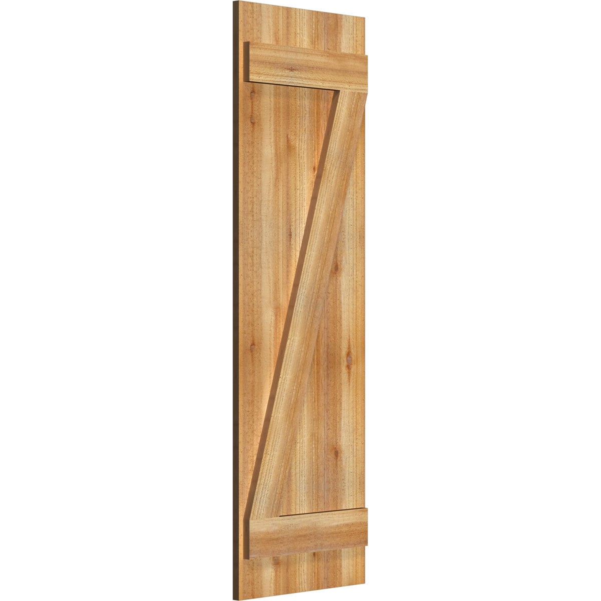 Ekena Millwork RBJ06Z16X051RWR Exterior-Shutters - View #2