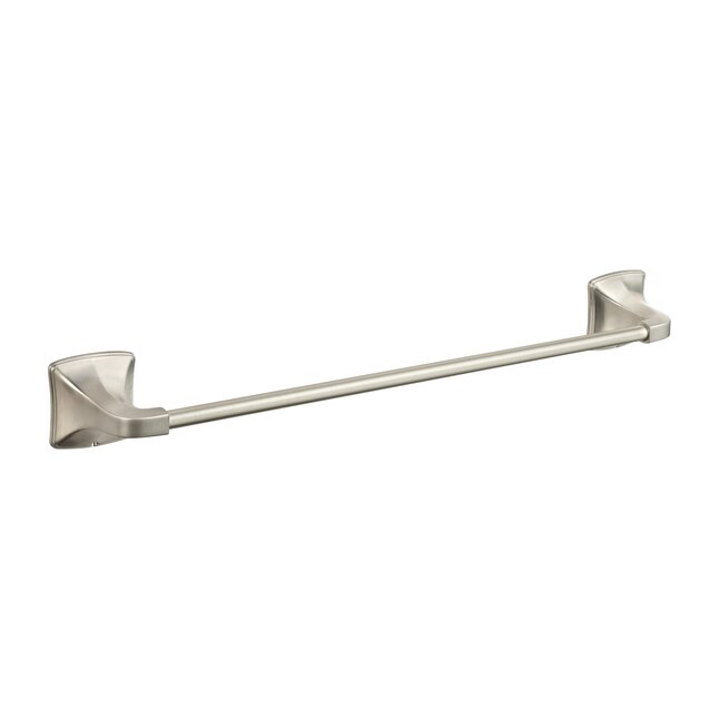 Pfister Selia 24-in Brushed Nickel Wall Mount Single Towel Bar Pfister Selia 24-in Brushed Nickel Wall Mount Single Towel Bar