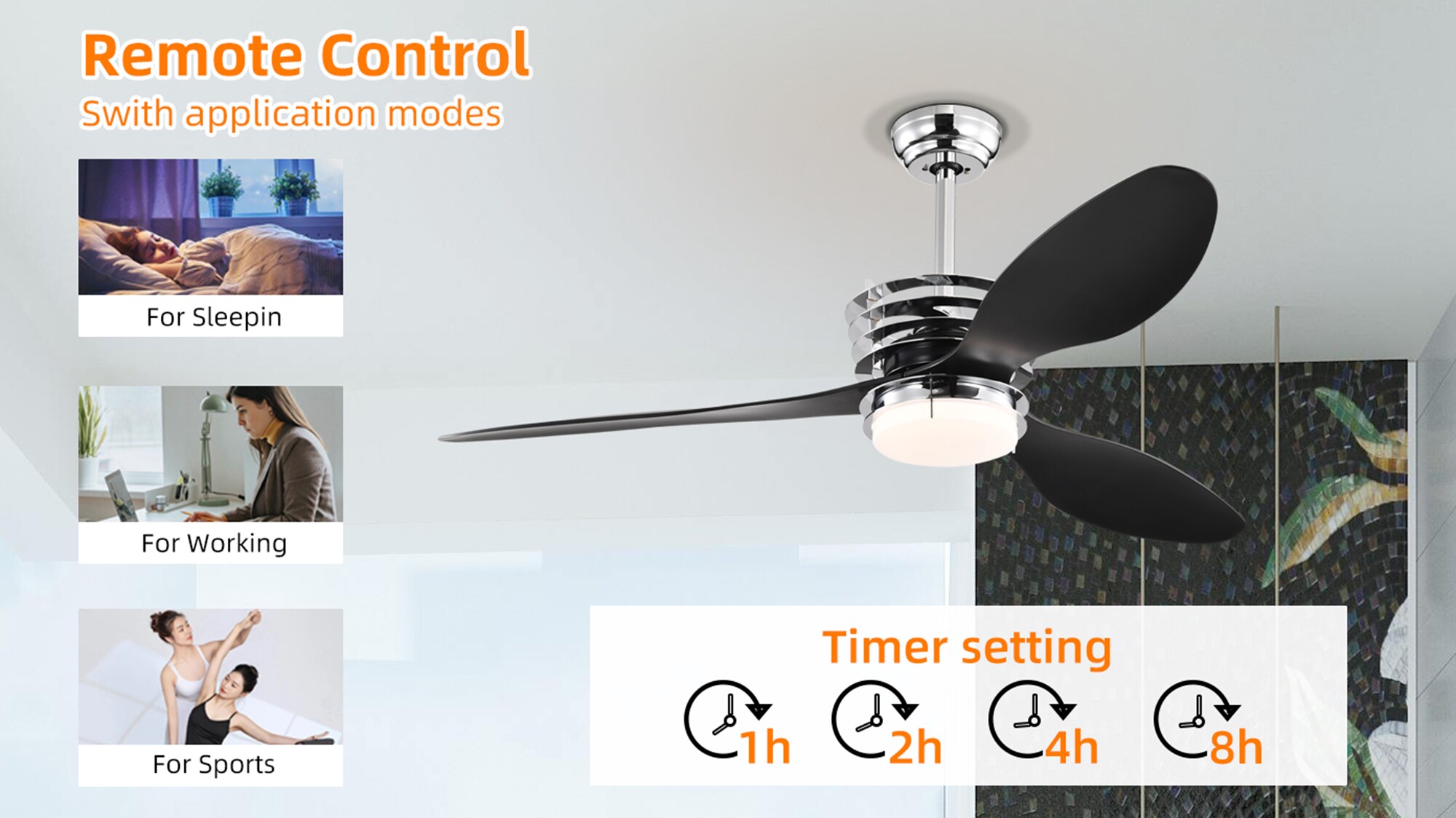 SINOFURN SYB570112BK Ceiling-Fans - View #3