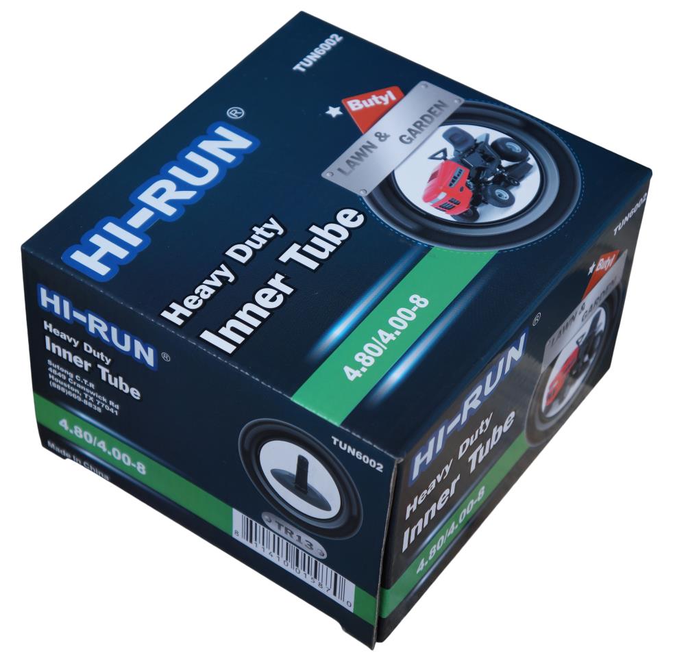 Hi-Run TUN6002 4.80/4.00-8 4PR Tire and Wheel Assembly, Turf Tire and Wheel