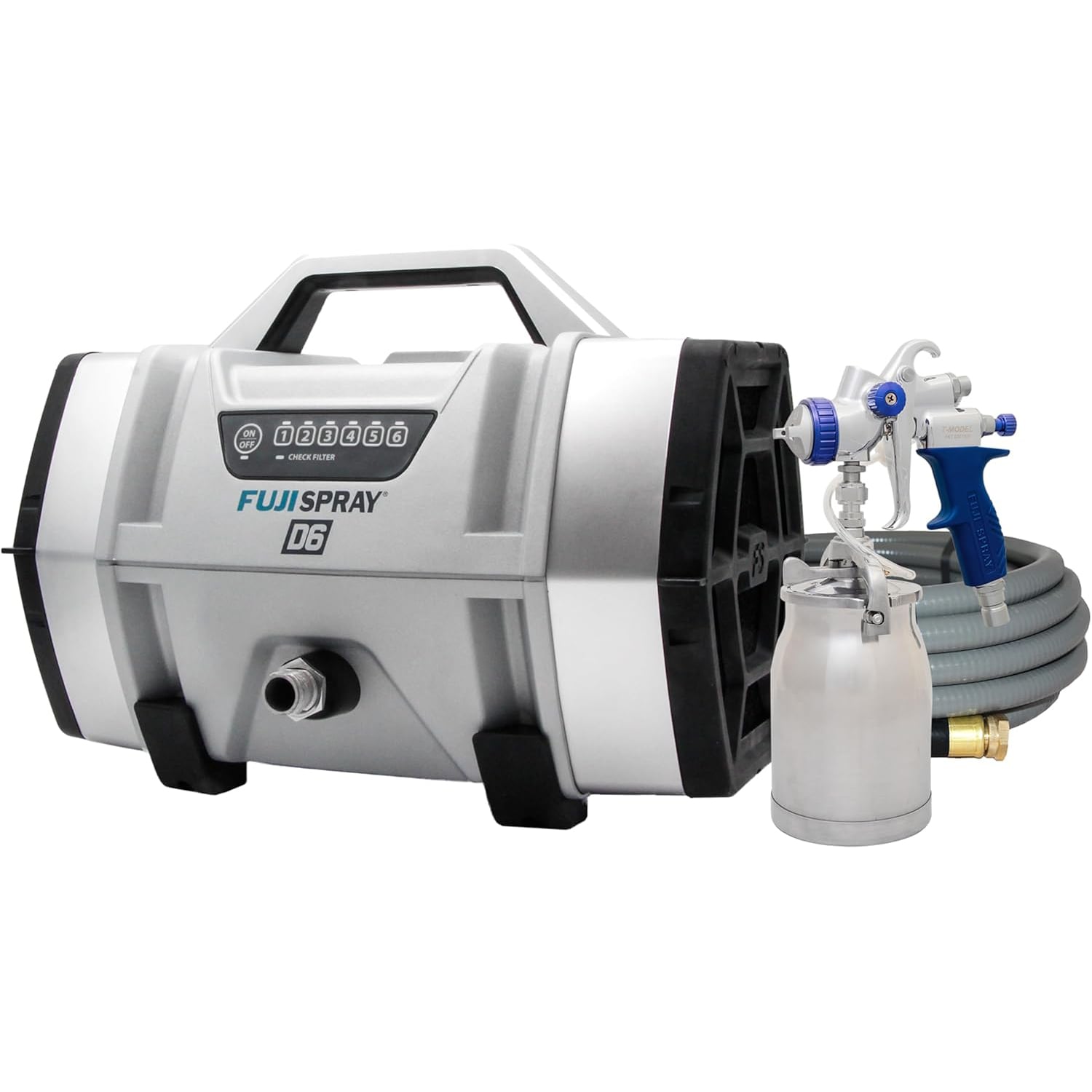 Fuji Spray  4006-T70 D6 11.5 PSI 6-Stage HVLP Turbine Sprayer with T70 Spray Gun to Spray Almost Any Coating Undiluted