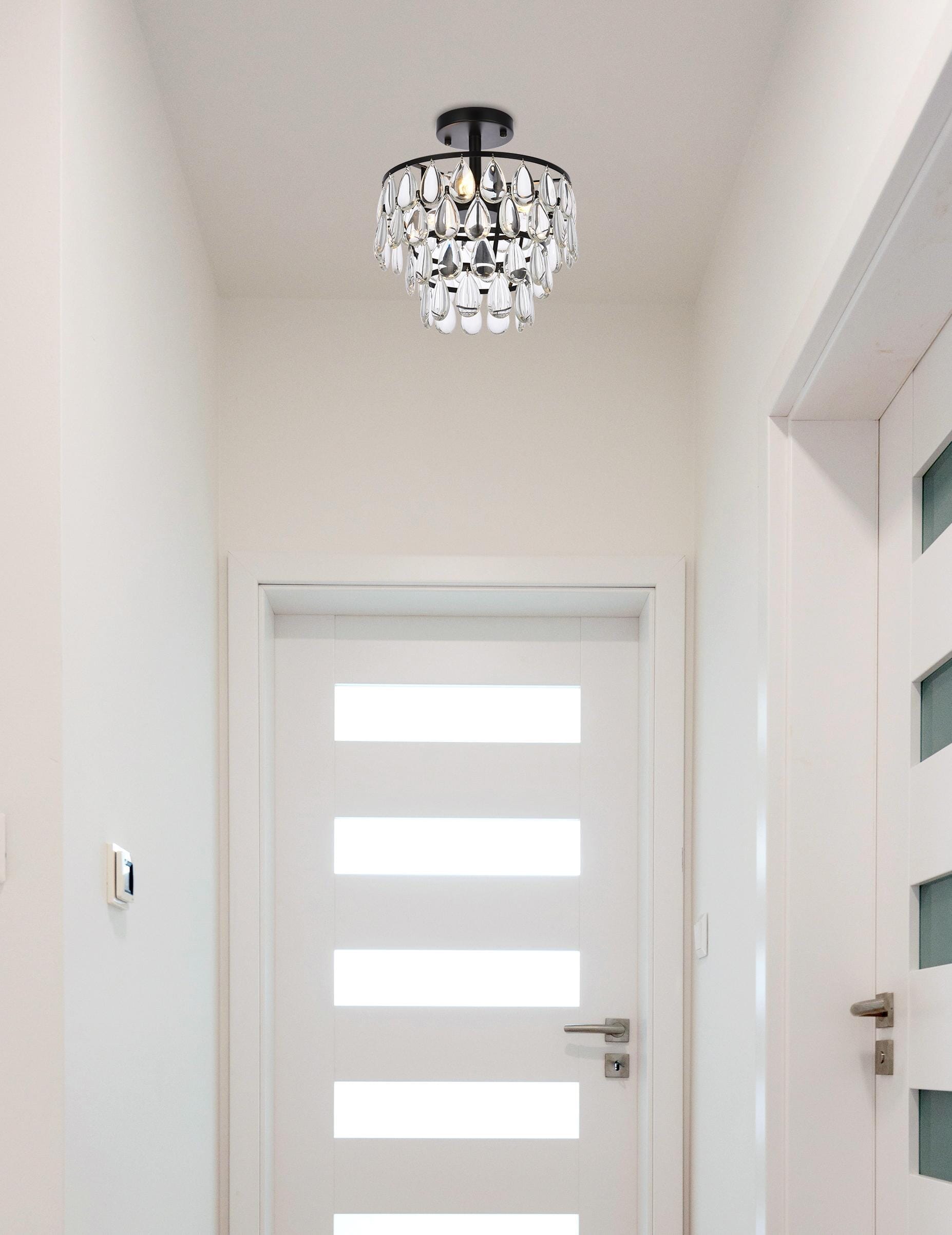 Elegant Decor HF3309F12BK flushmounts - View #2