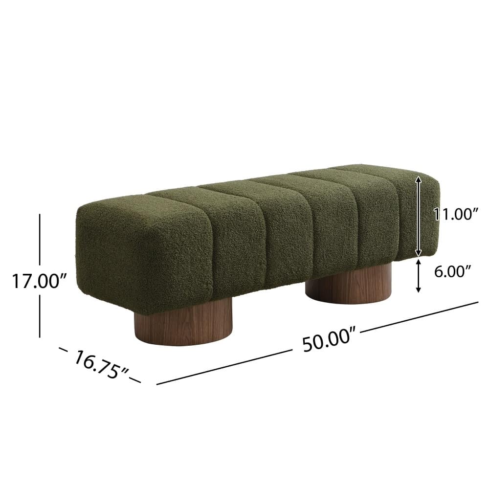 Coolbibila TAJ-BENCH-BOUCLE Dining-Benches - View #3