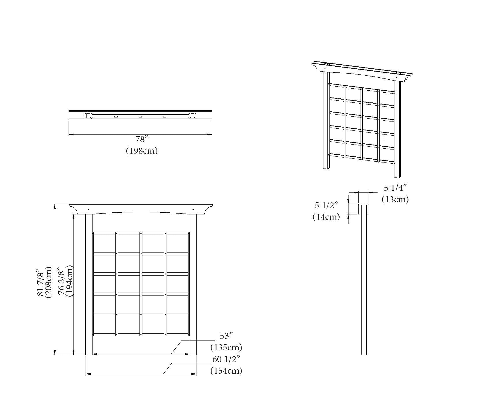 Vita VA68899 Garden-Trellis - View #7