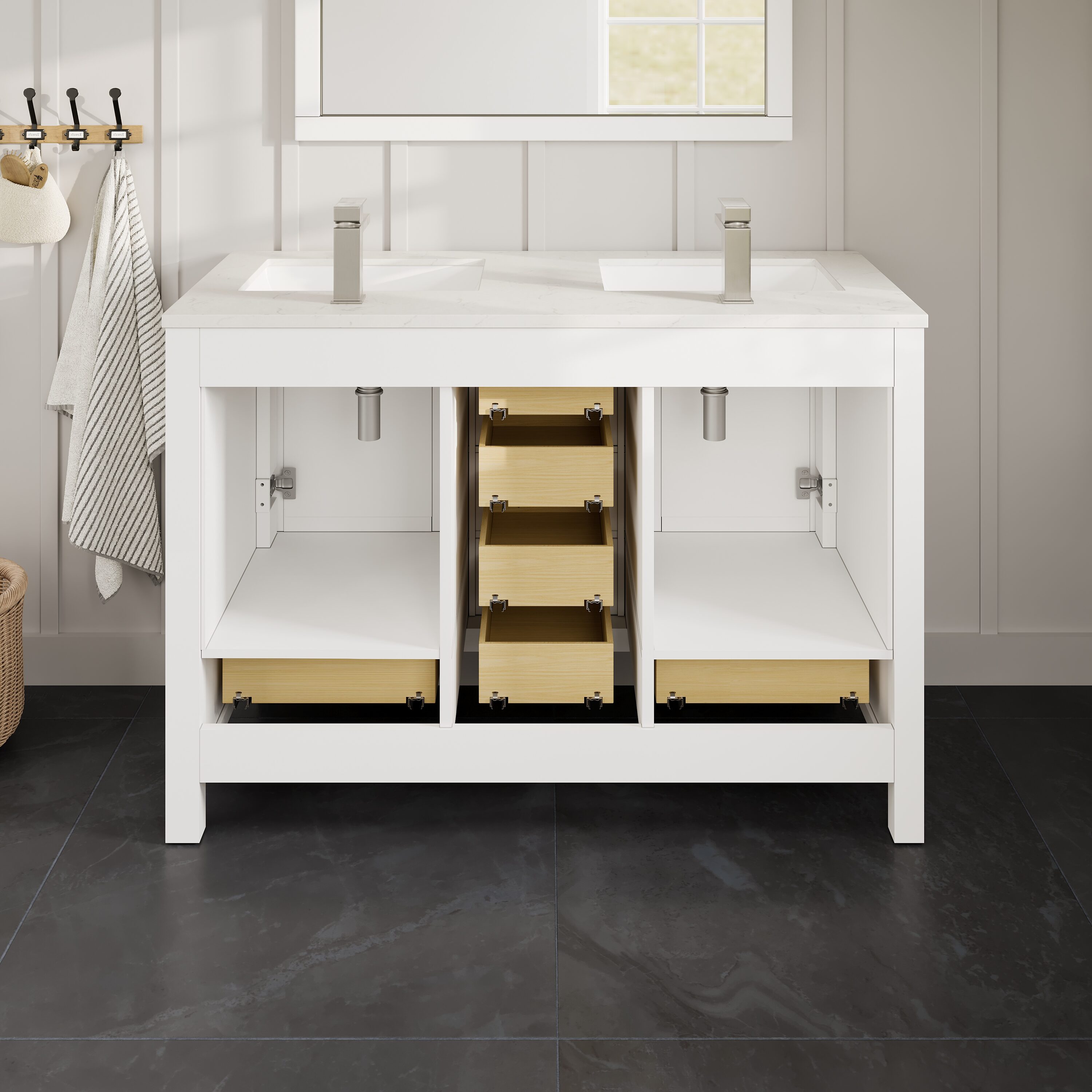 Eviva TVN414-54X18WH-DS Bath-Vanity-Combo - View #6