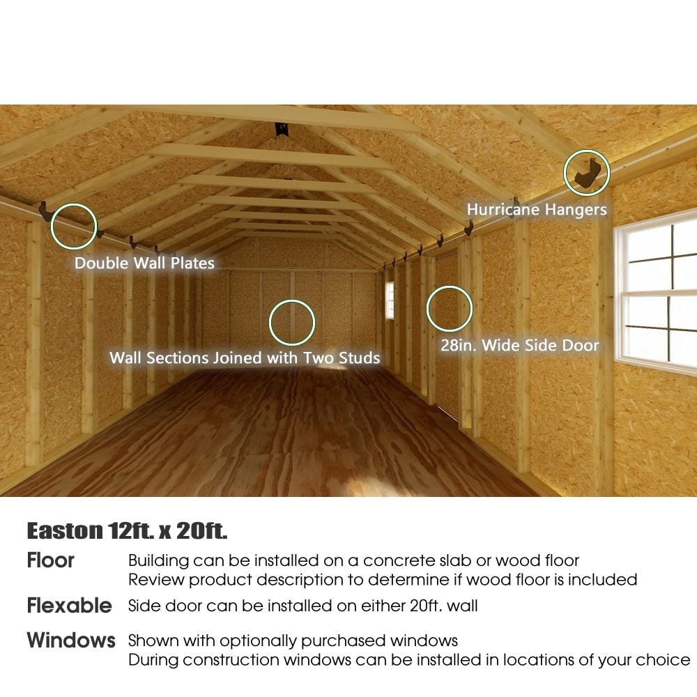 Best Barns EASTON1220 Wood-Storage-Buildings - View #7