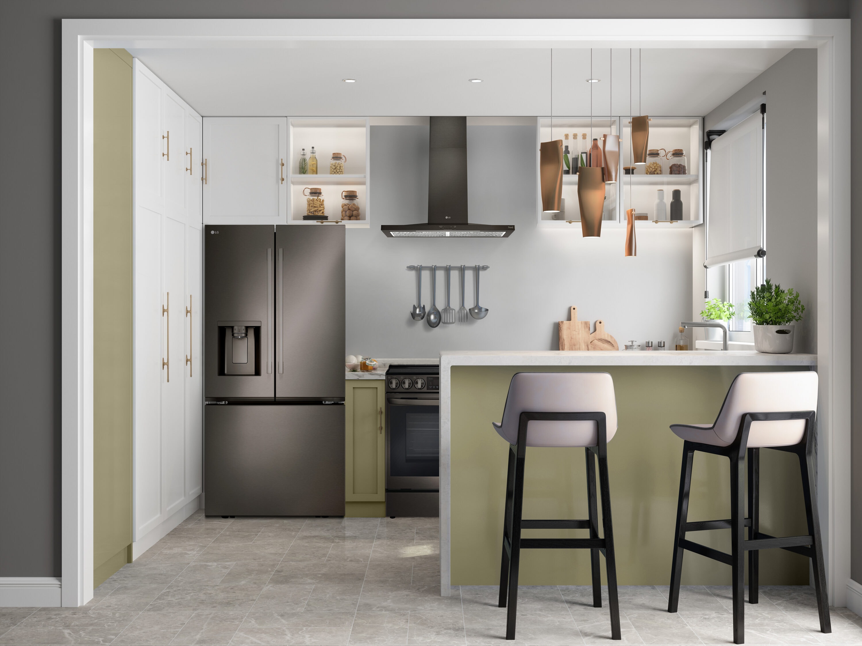 LG LF25H6330D French-Door-Refrigerators - View #11