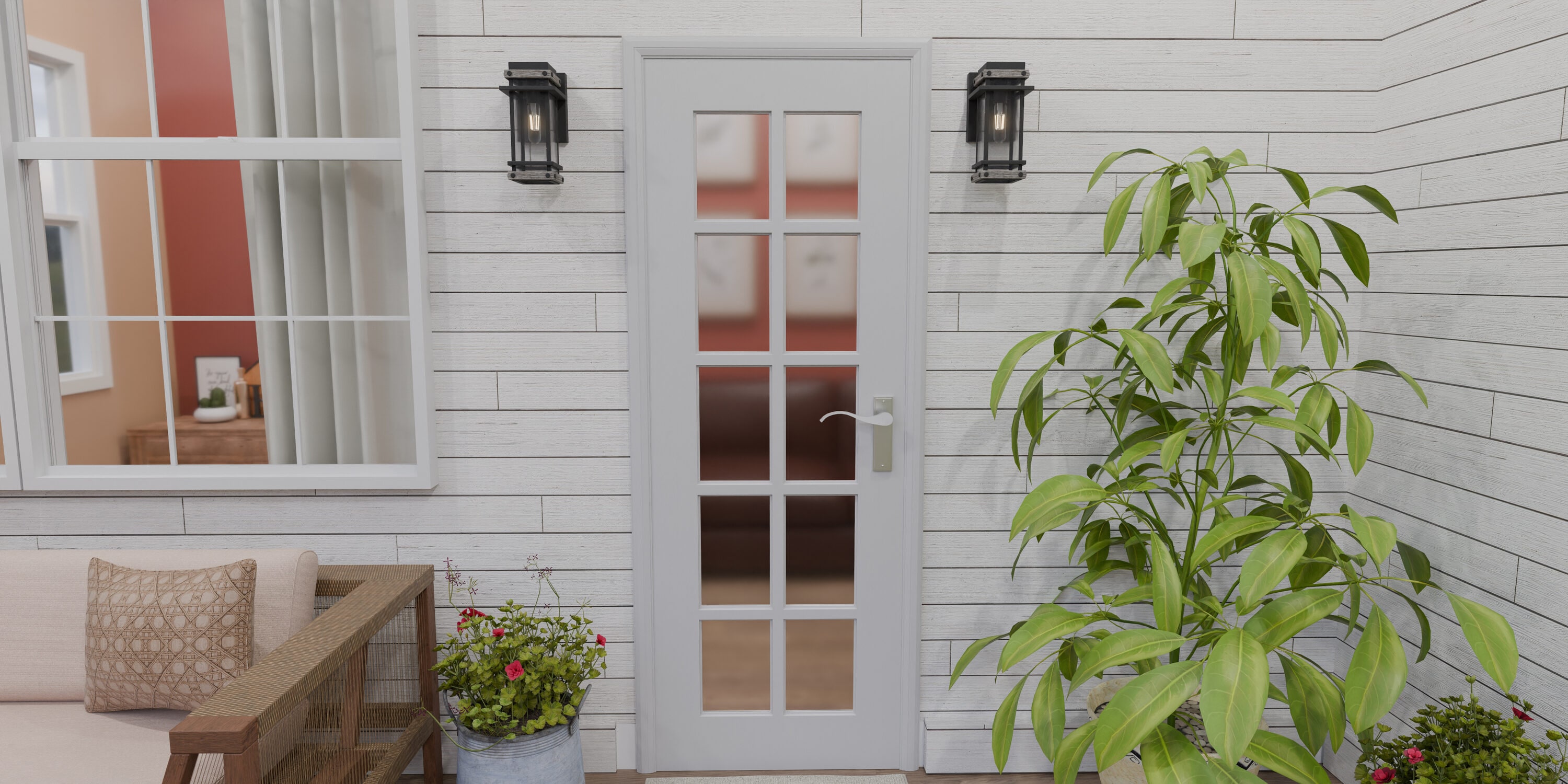 Quoizel SAD8405MBK Outdoor-Wall-Lighting - View #4
