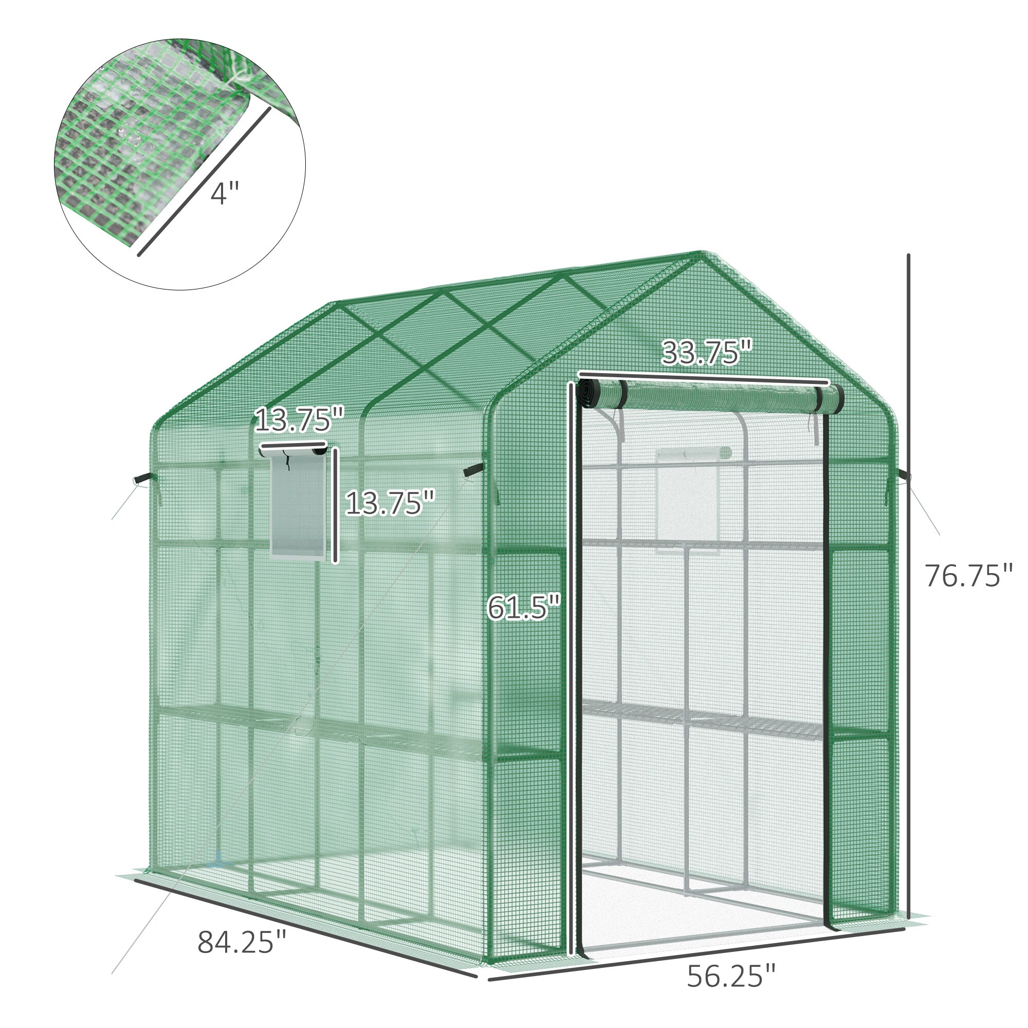 BABOOM BOM-217965-OR greenhouses - View #3