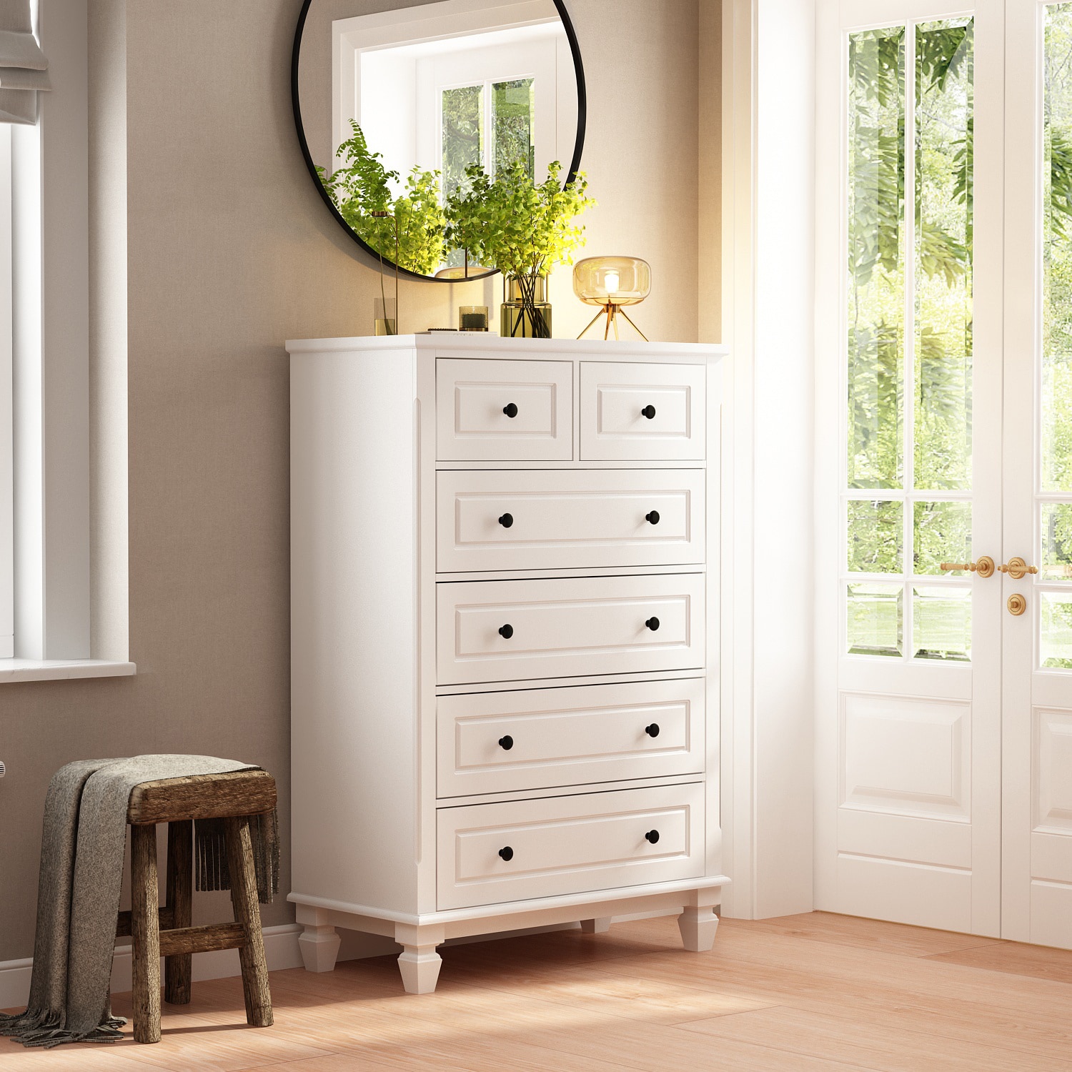 Accent Cabinets Number of Drawers 6