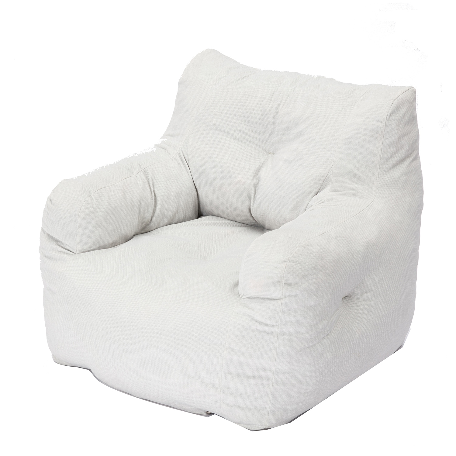 Bybafun YA3700239 Casual White Accent Chair