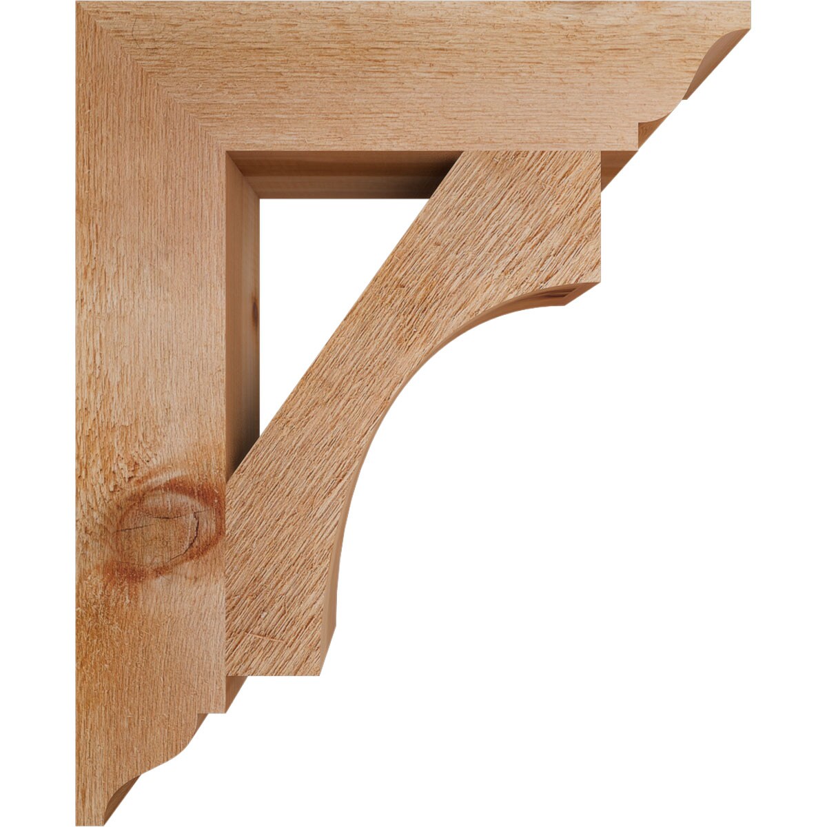 Ekena Millwork BKT04X18X22WTL01RWR corbels - View #3