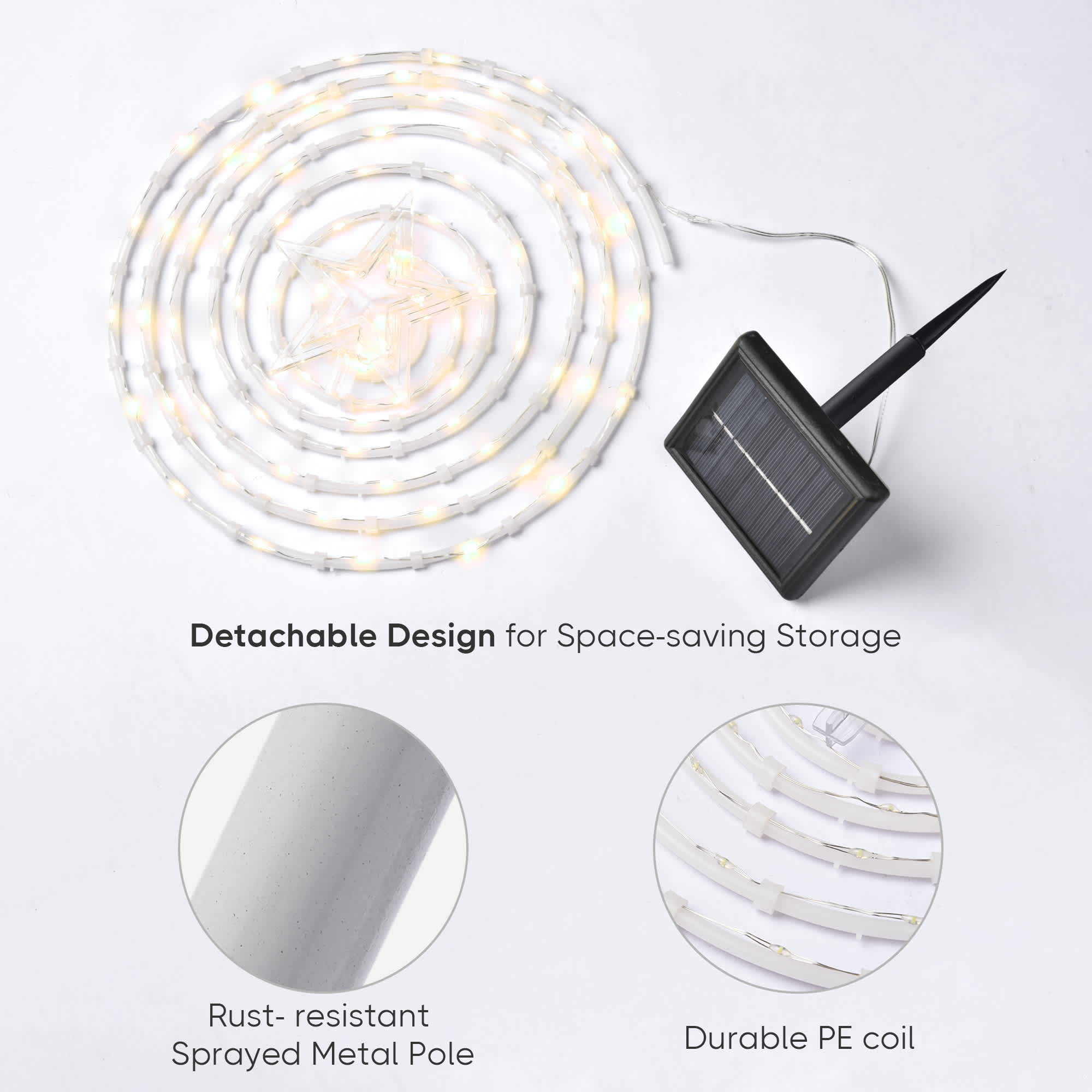 Yescom 11LST005-2FT-WMX5-LO Outdoor-Christmas-Decor - View #5