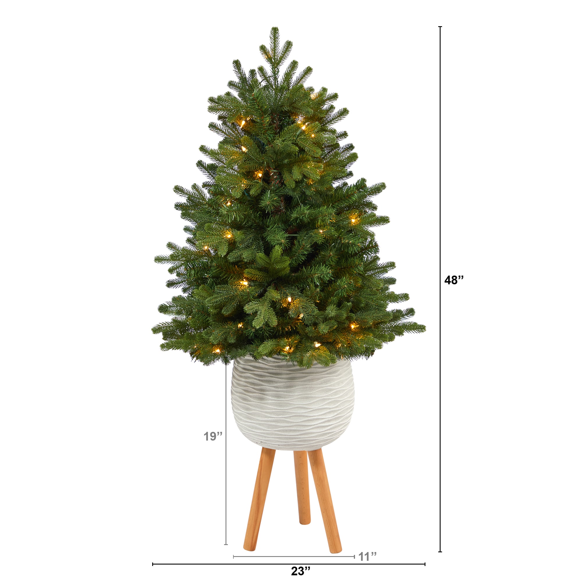 Nearly Natural T2302 Artificial-Christmas-Trees - View #3