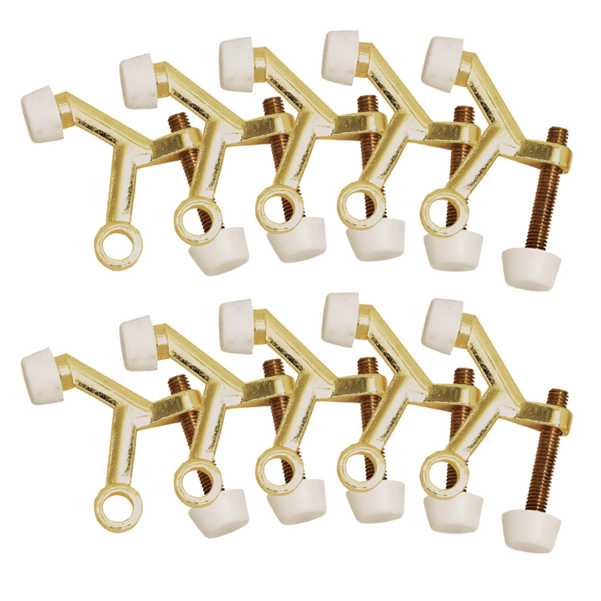 Design House 2-1/10 in. x 1-3/4 in. Polished Brass Standard Hinge