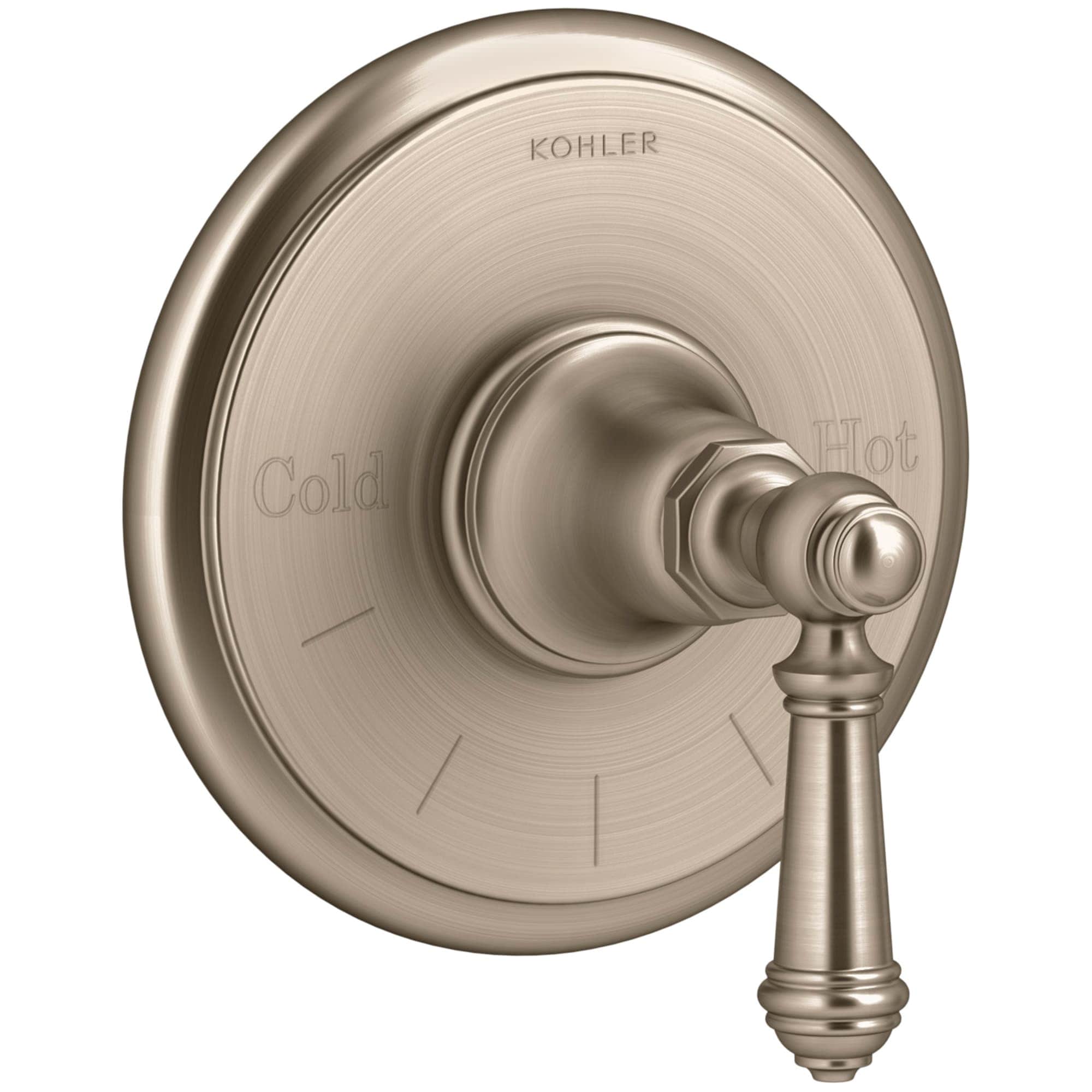 KOHLER T72769-4-BV Vibrant Brushed Bronze Lever Shower Faucet Handle