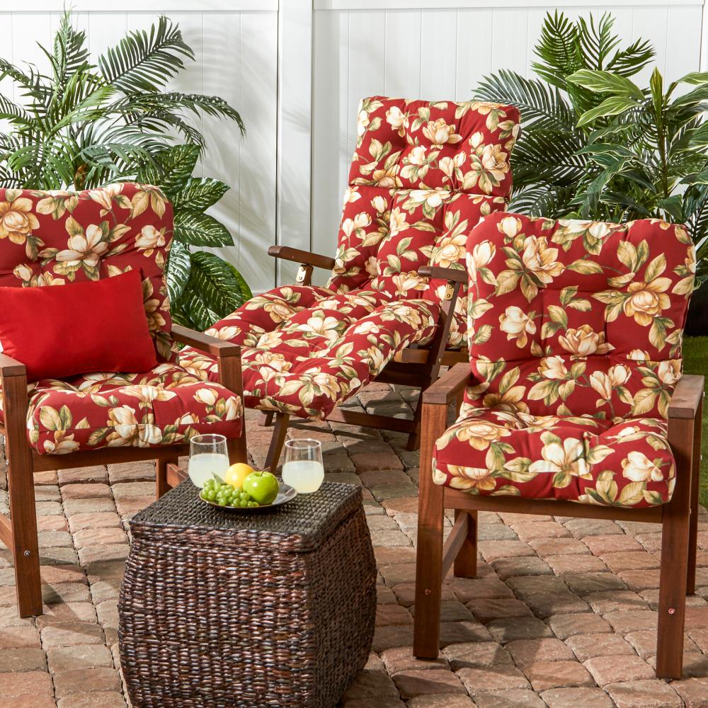 Greendale Home Fashions OC5815-ROMAFLORAL Patio-Furniture-Cushions - View #6