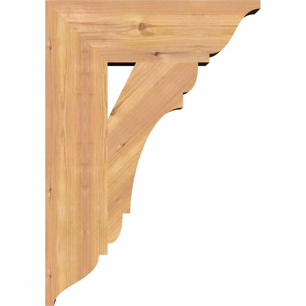 Ekena Millwork BKT06X20X28OLY01SWR Exterior-Brackets-Braces - View #3