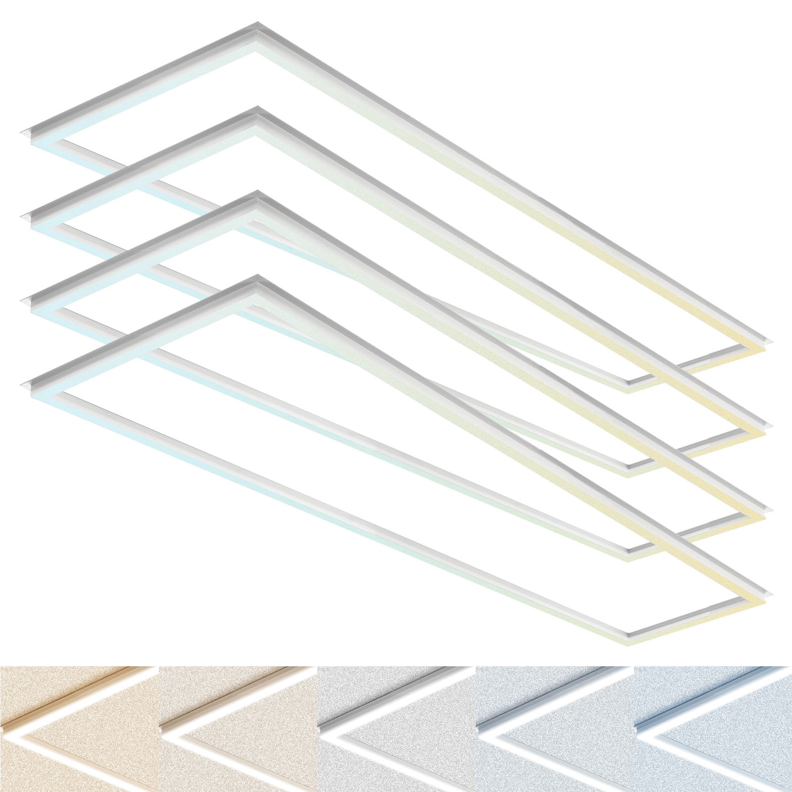 Luxrite Luxrite Slim Panel LED Frame Light - Enjoy a 1x4 LED light fixture with a damp rating for reliability, IC air tight insulation contact safe and ETL Listed, 100V to 277V hardwire capable, and backed by a 5 YEAR WARRANTY.