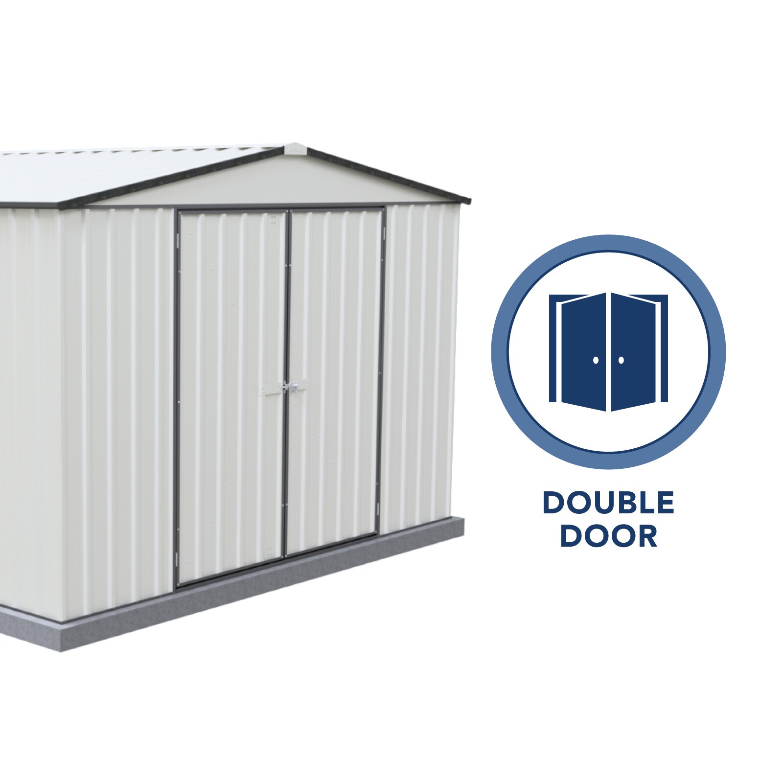 ABSCO AB1121 Metal-Storage-Buildings-Sheds - View #7