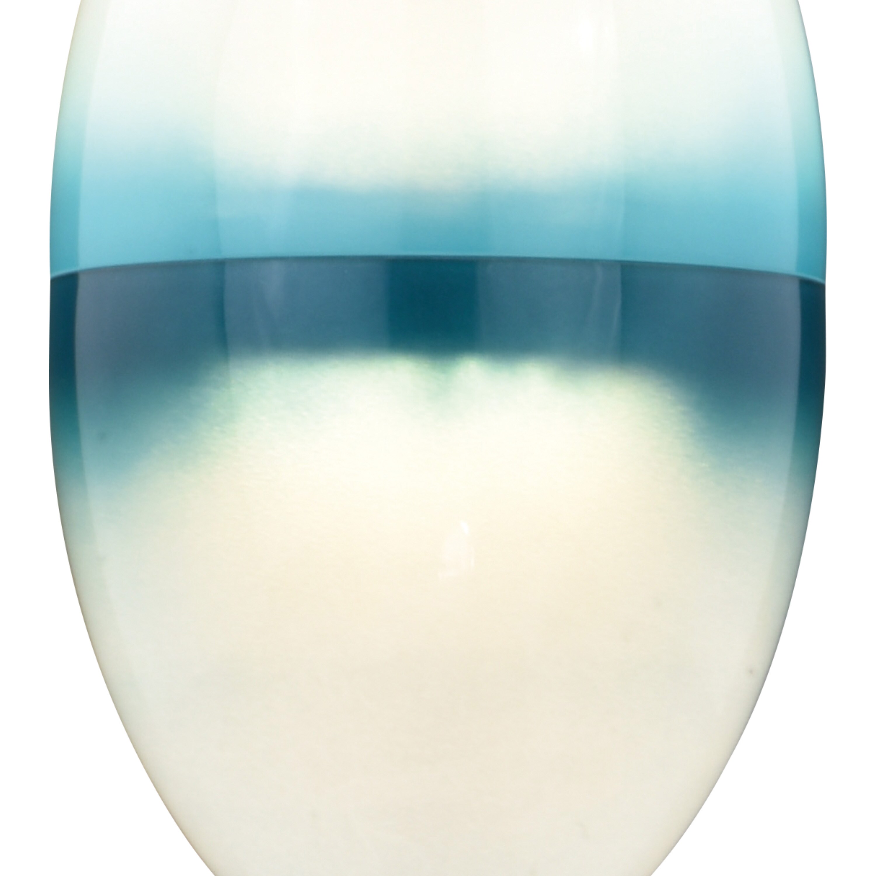 Somerset Oil Rubbed Bronze Mini Pendant with Blue and White Glass