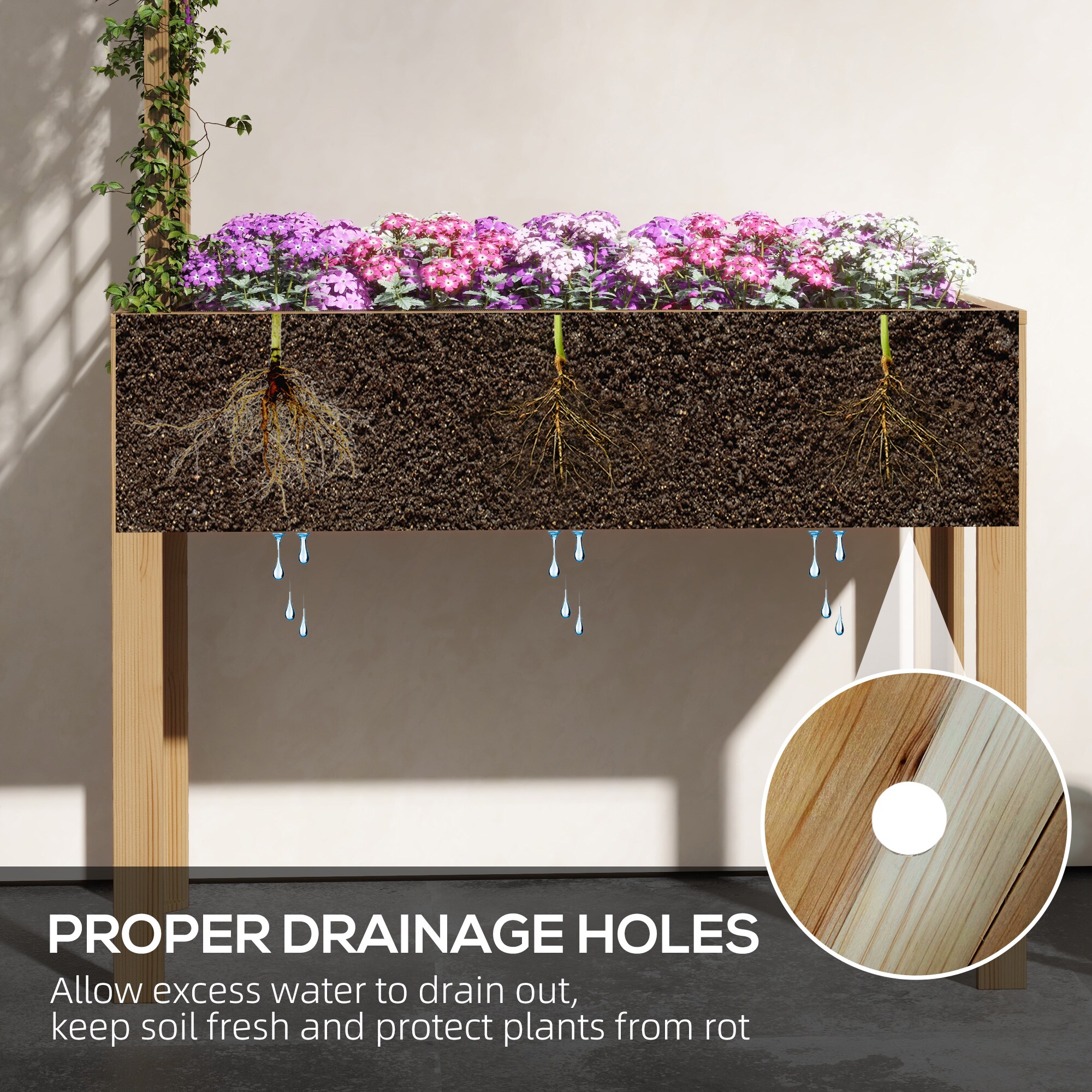 AHIOU HOME ZAAHG-P174416GB Raised-Planter-Boxes - View #8