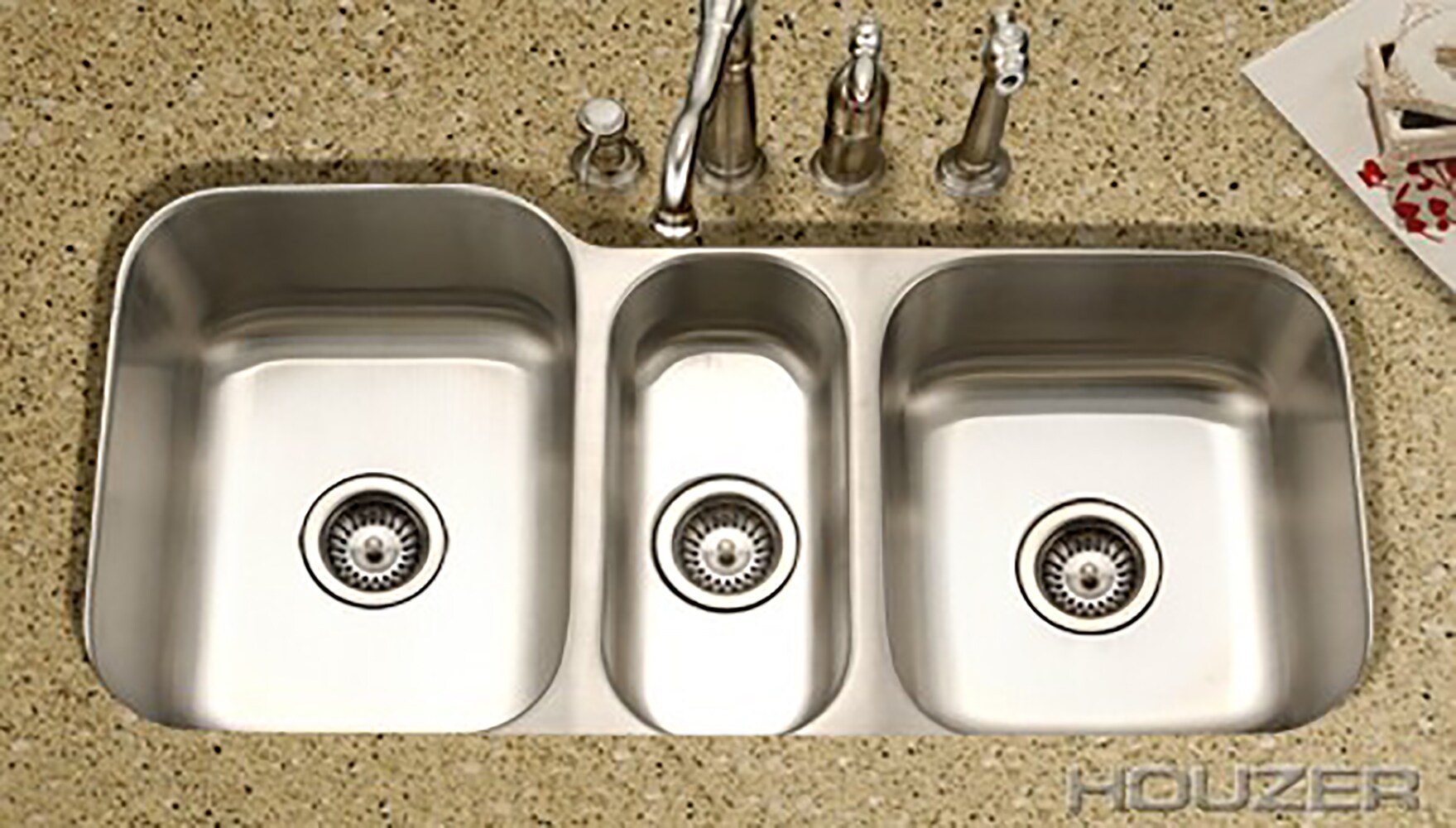 Medallion Cabinetry - Sink Base with Sink Mat and Two Door Organizers