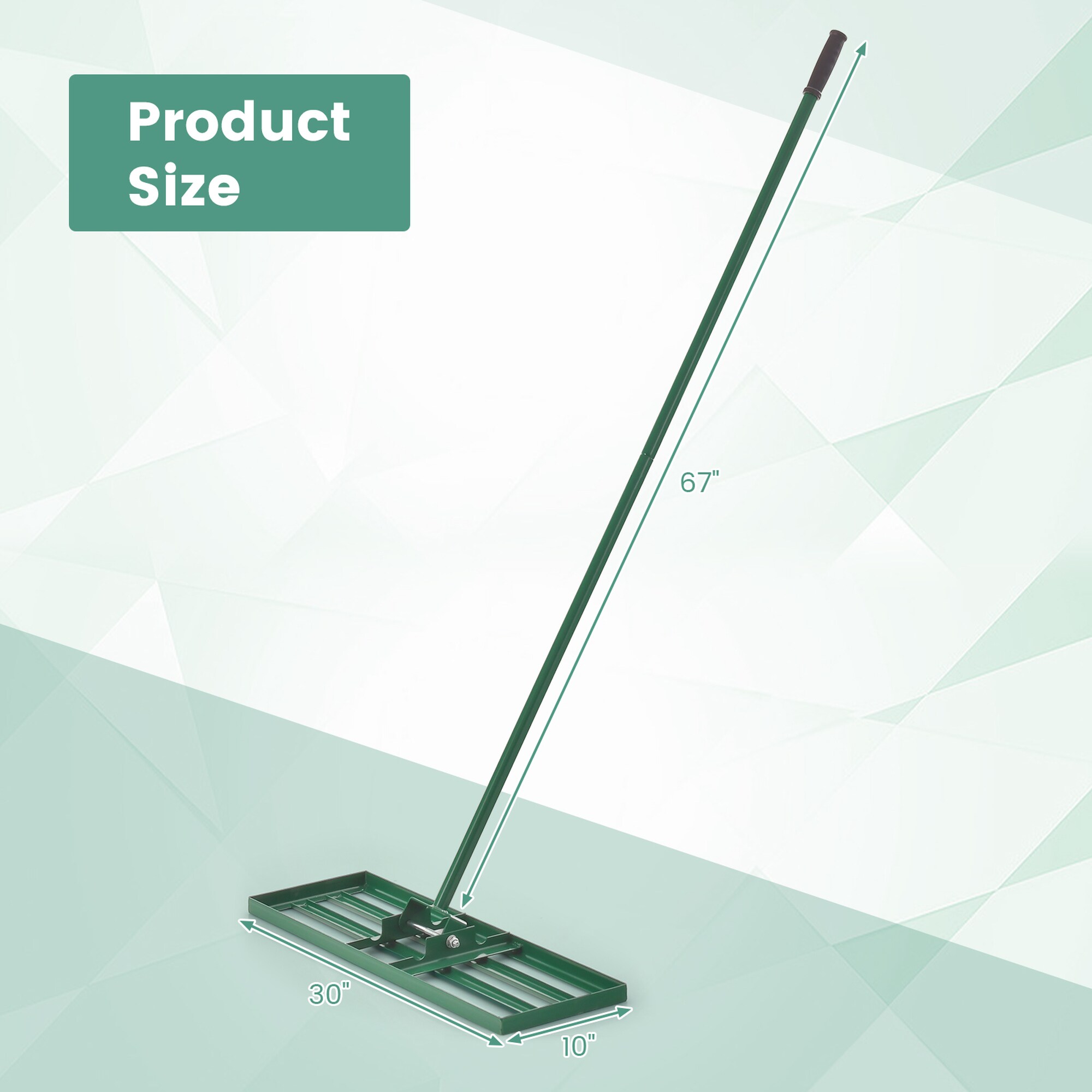 Costway CSHY006644 Level-Head-Rakes - View #3