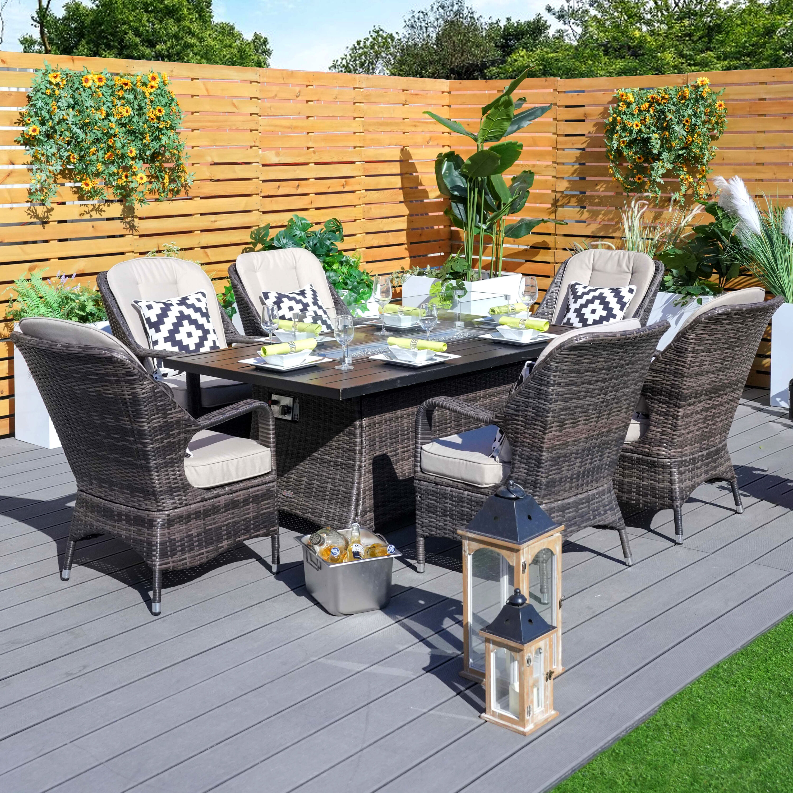 Moda Furnishings MAG-1106RA-009-BR Patio-Dining-Sets - View #2