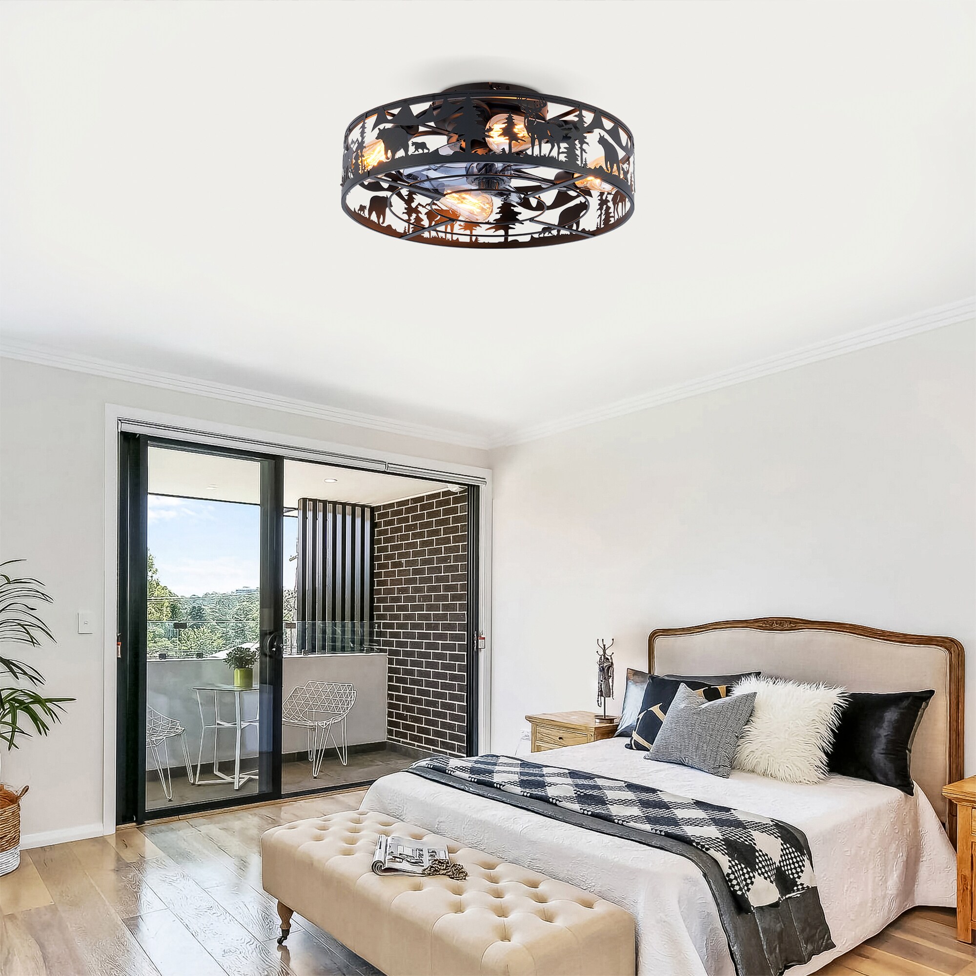 SINOFURN SYF070013BK Ceiling-Fans - View #2