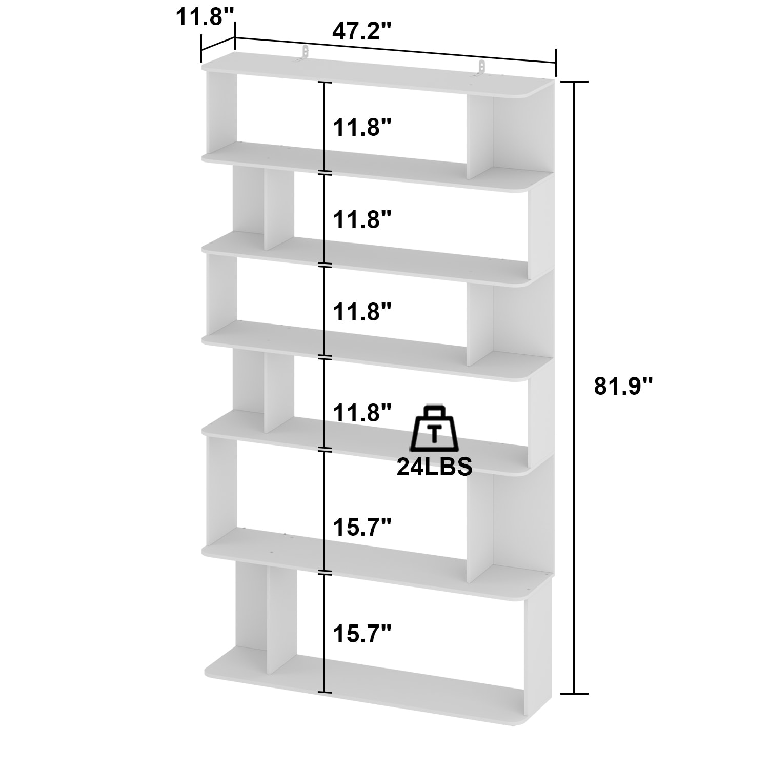 FUFU&GAGA LJY-KF260088-01 bookcases - View #10
