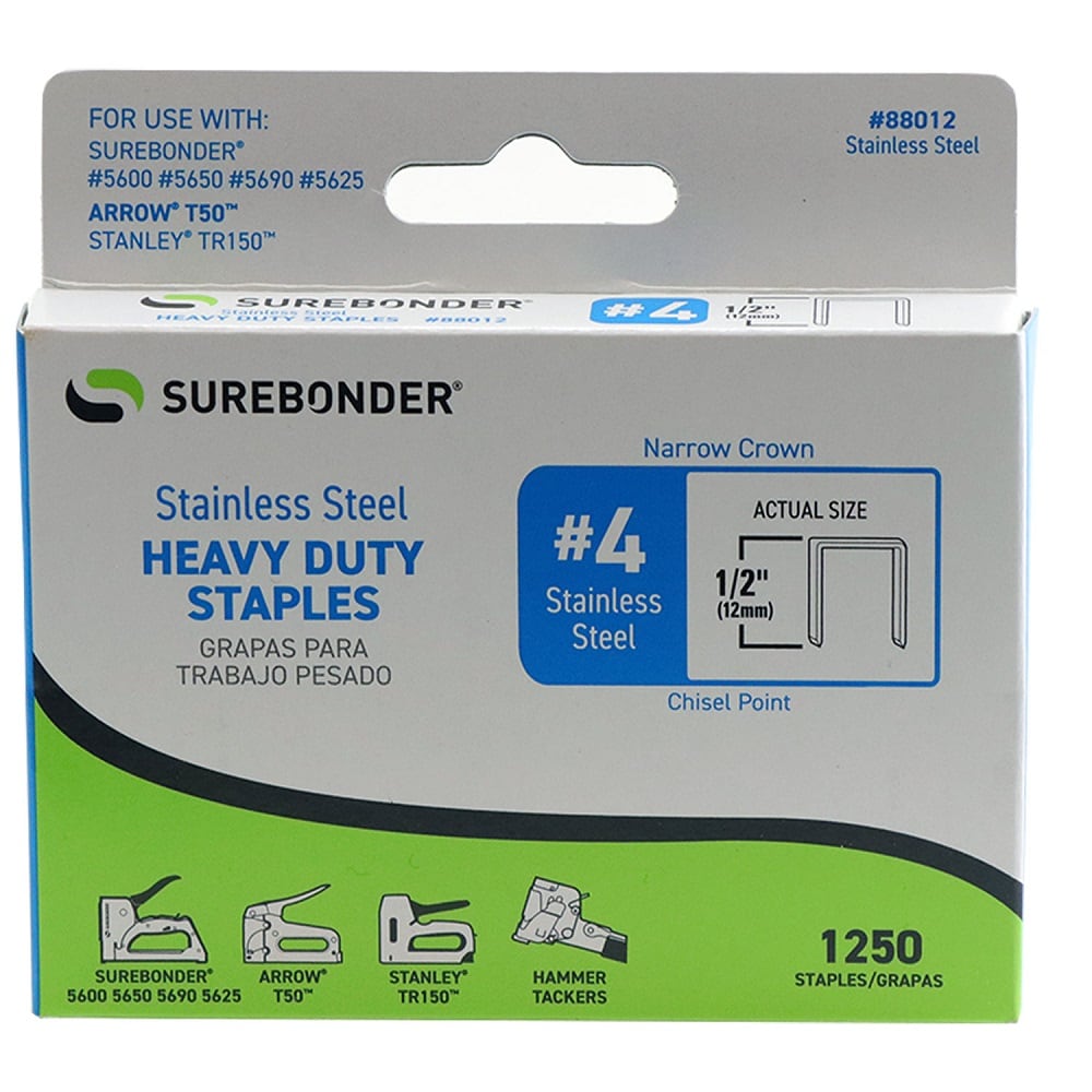 Surebonder®, Easy Tacker Staple Gun, Black and Green, 1 Piece