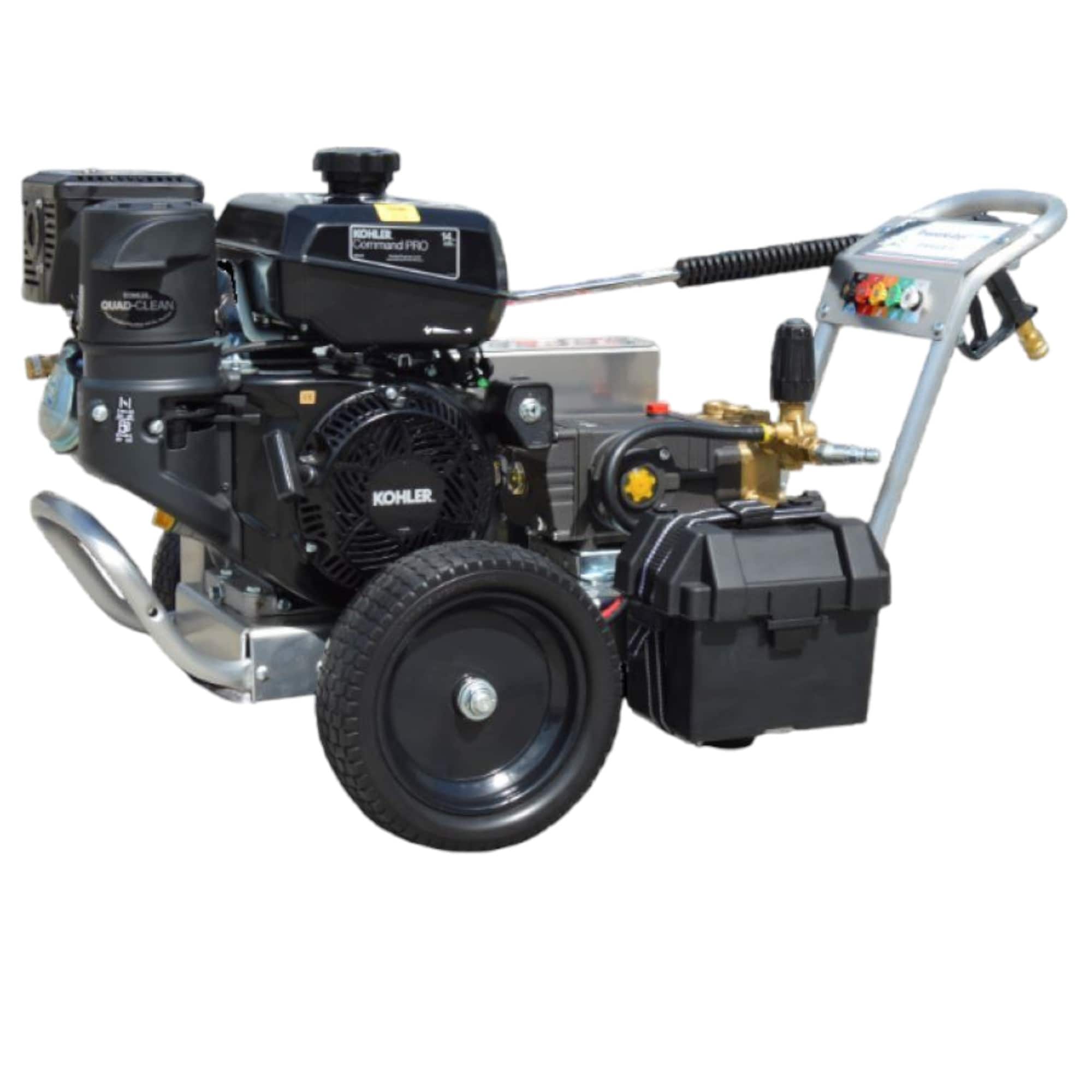 Costway 3500 PSI 2.1 GPM Cold Water Gas Pressure Washer with 5 Nozzles