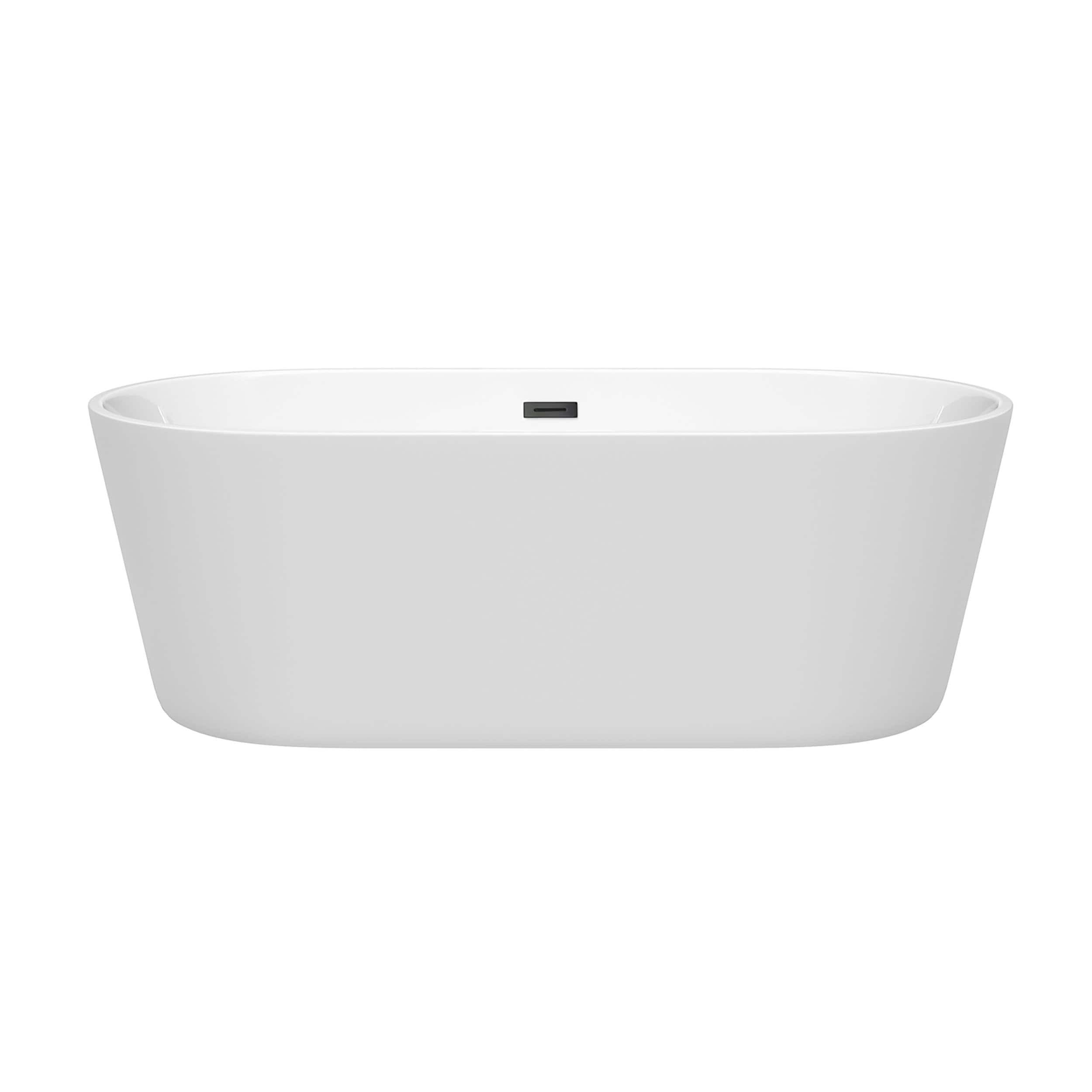 Wyndham Collection WCOBT101567MBTRIM bathtubs - View #2