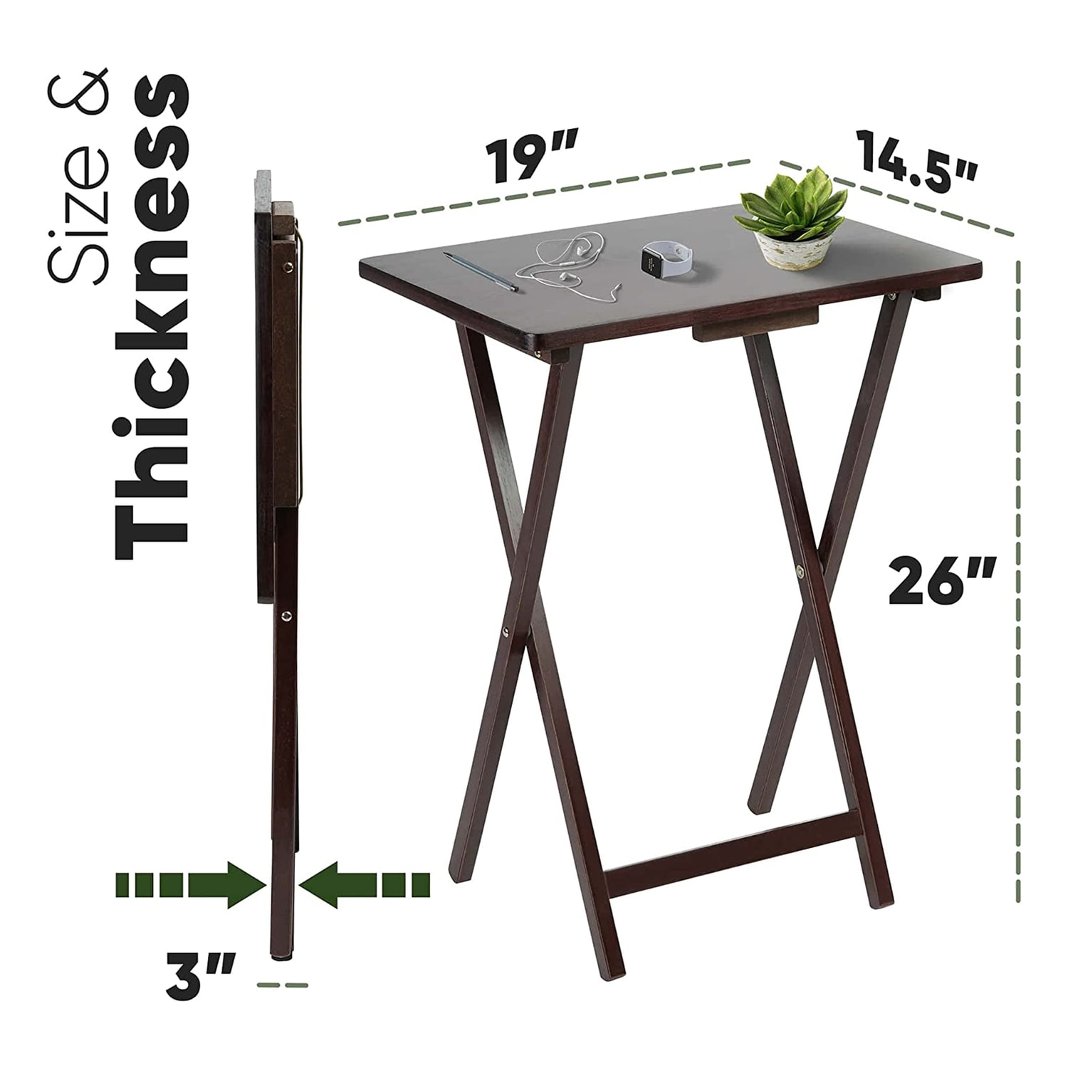 PJ Wood 304535 Folding-Tables - View #2