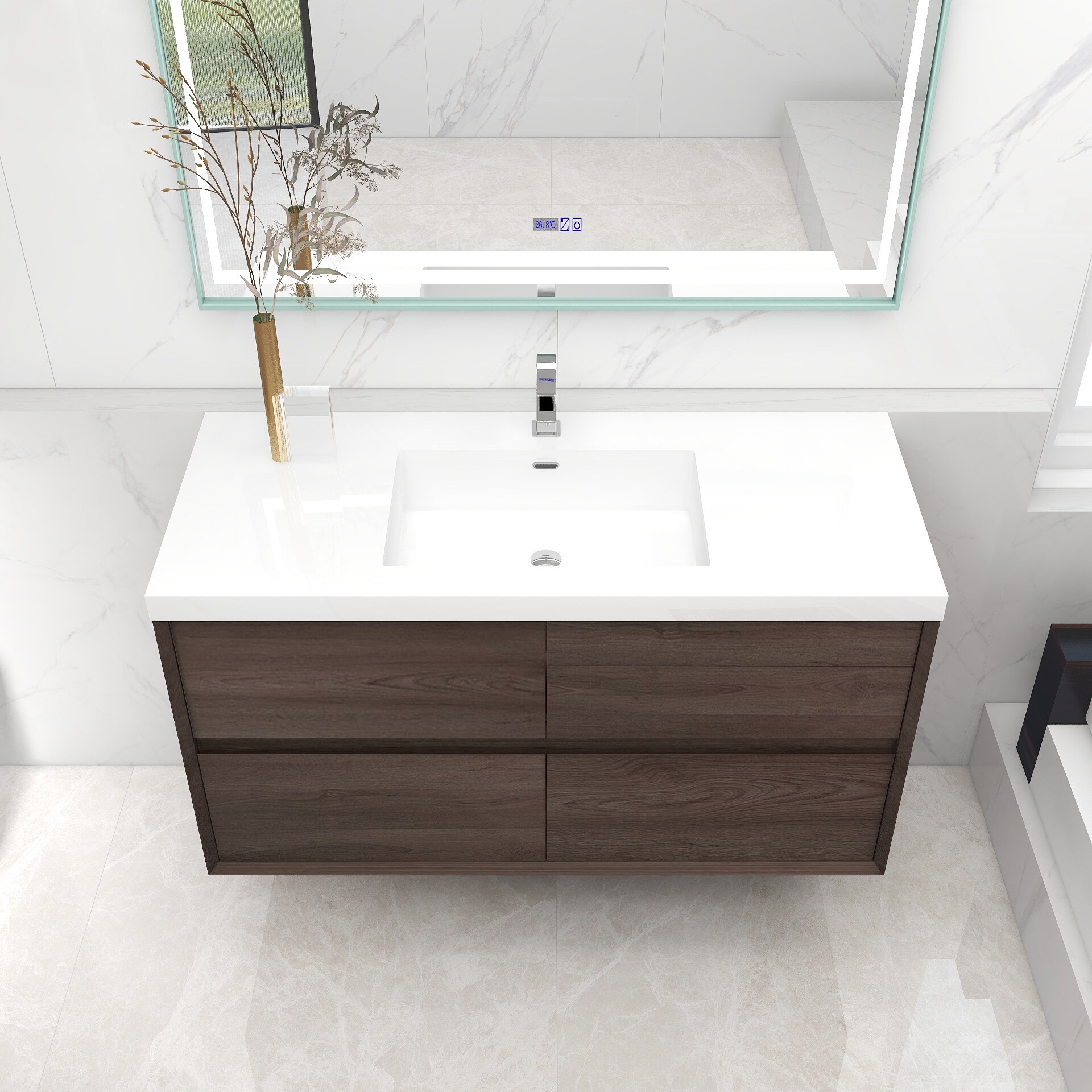 BV Better Vanity SLIM48S-RO Bath-Vanity-Combo - View #8