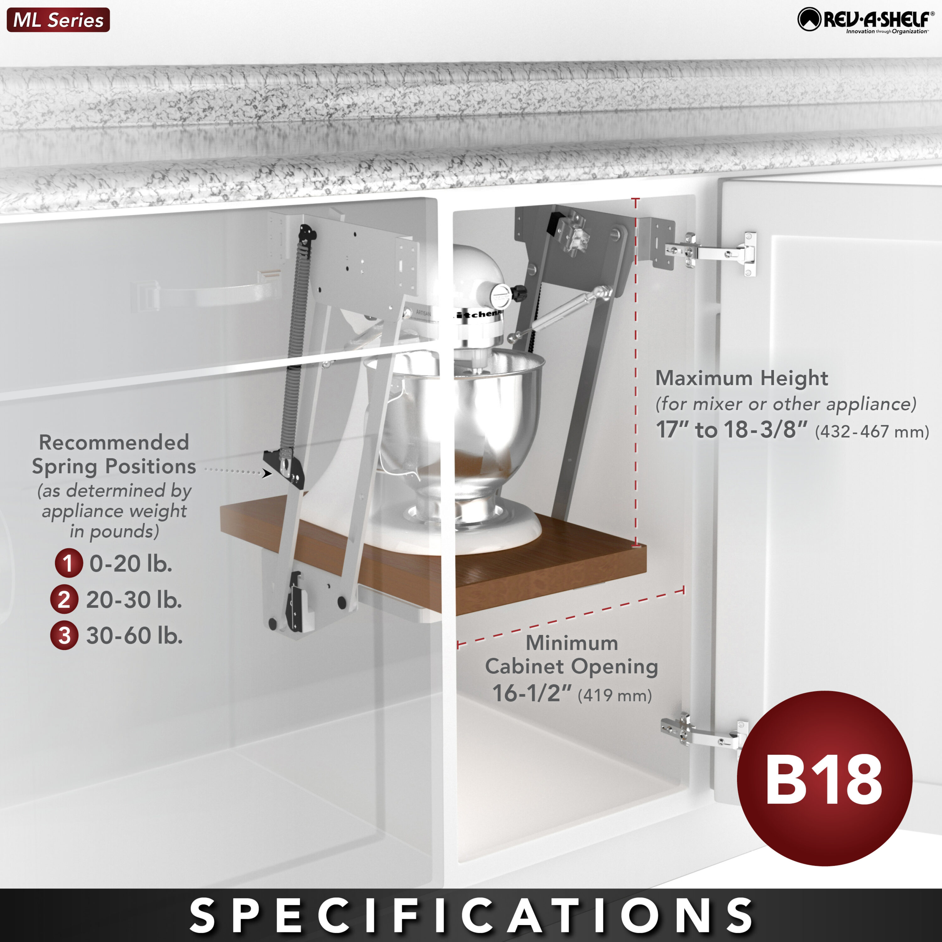 Rev-A-Shelf ML-WNHDSCOG-18FL Pull-Out-Cabinet-Baskets - View #4