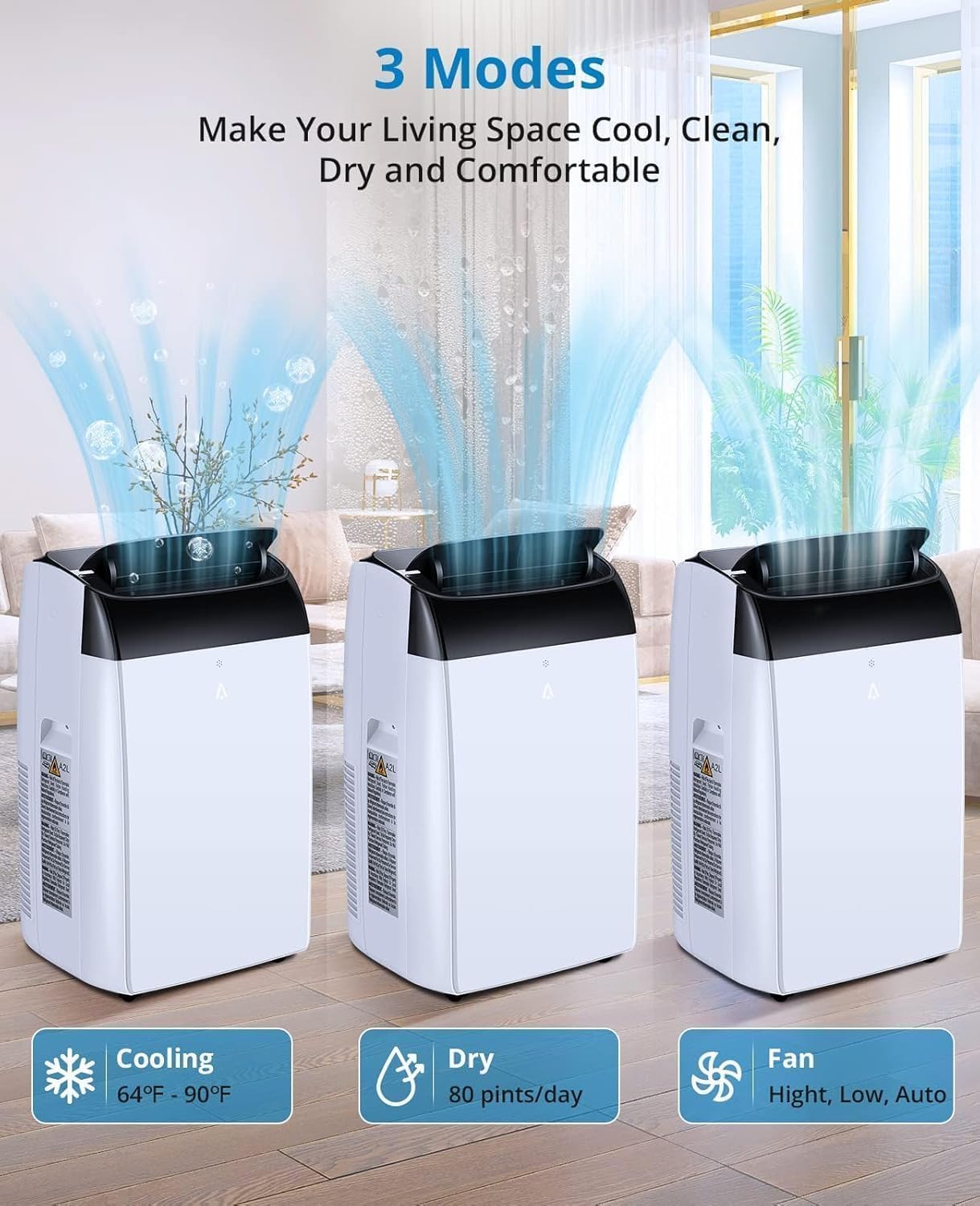 Qeetex LSAPHO0XJ11HNO Portable-Air-Conditioners - View #6
