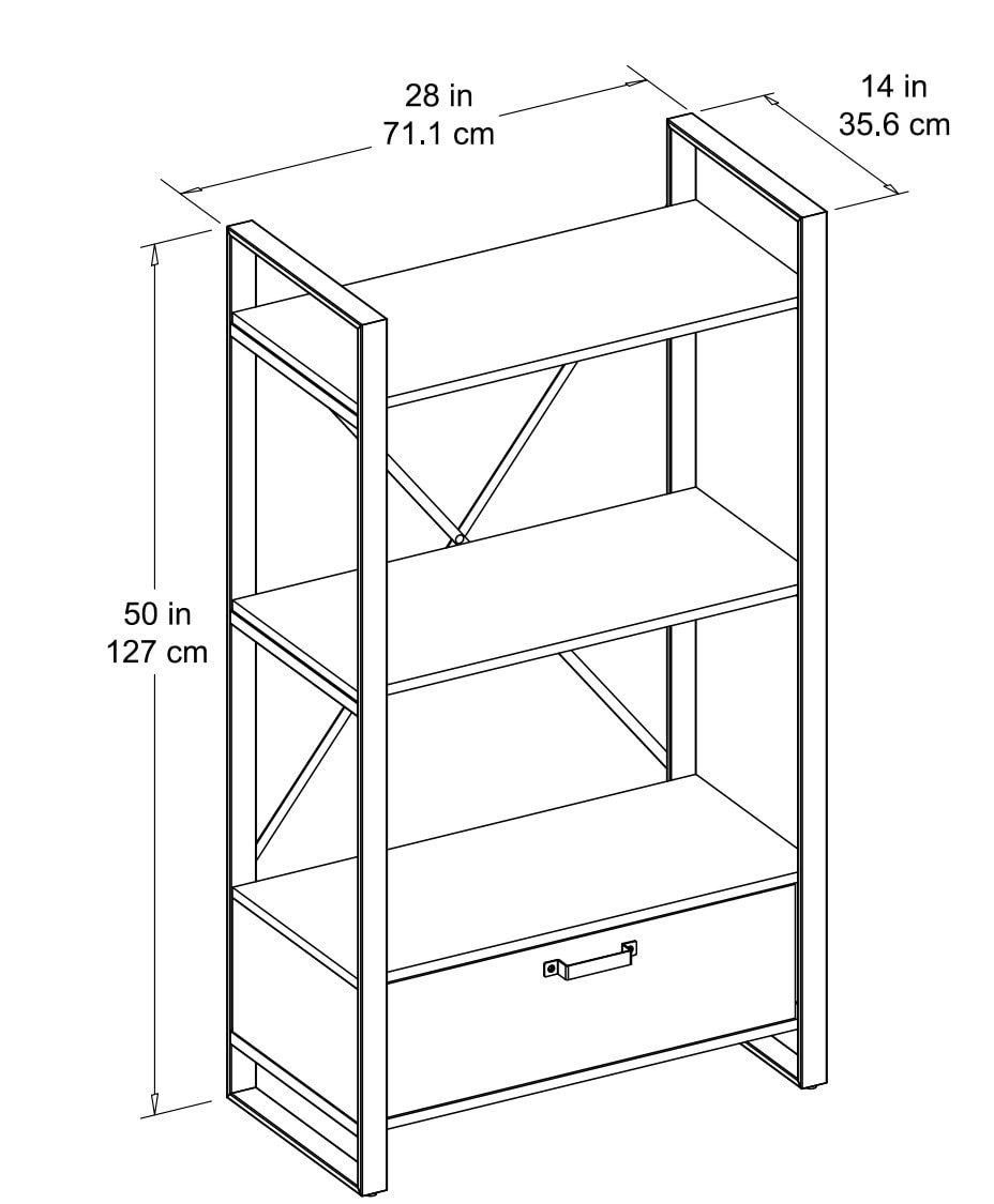 allen + roth LWS3FS bookcases - View #8