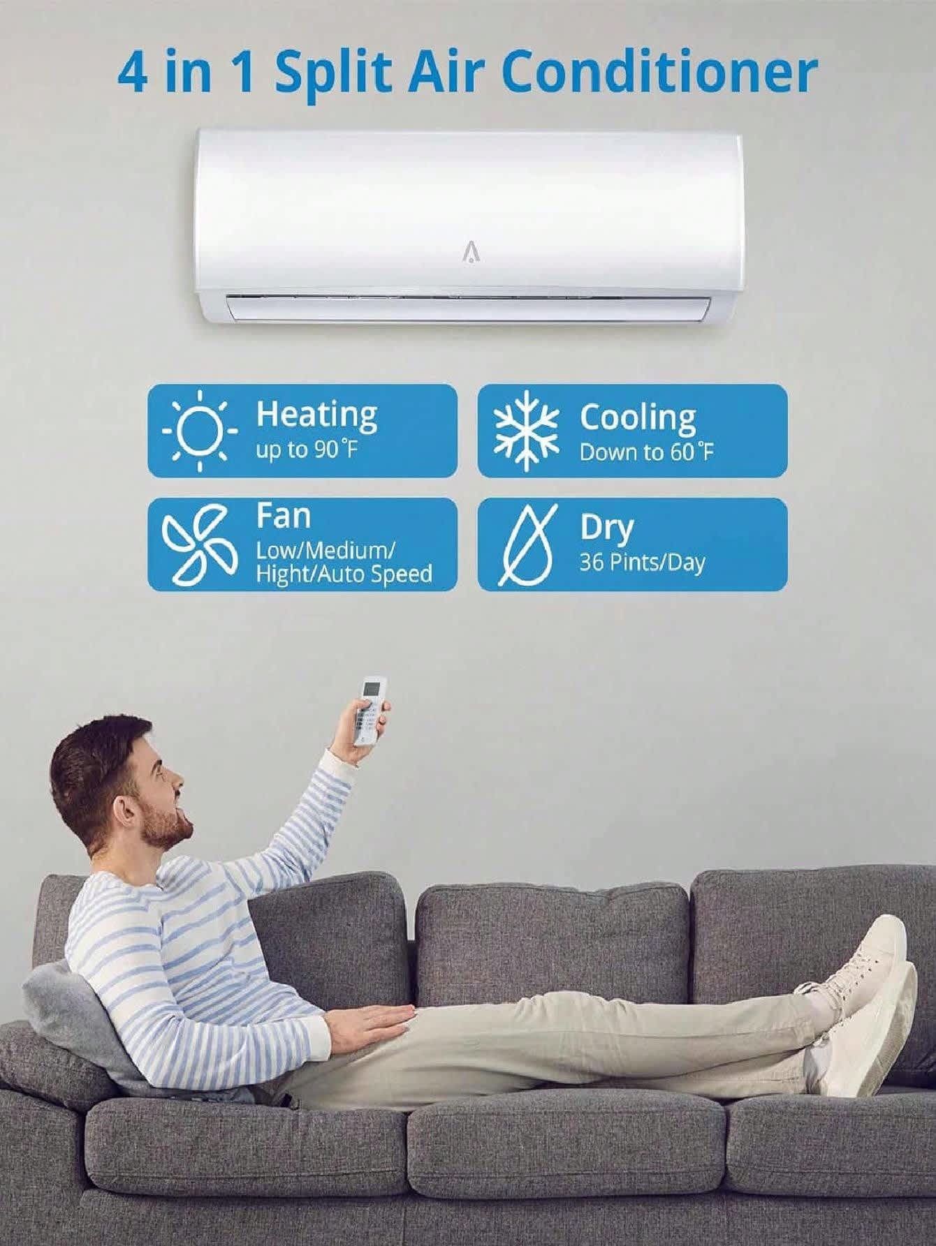WhizMax BY-PHO-0YVD50HM Wall-Air-Conditioners - View #3
